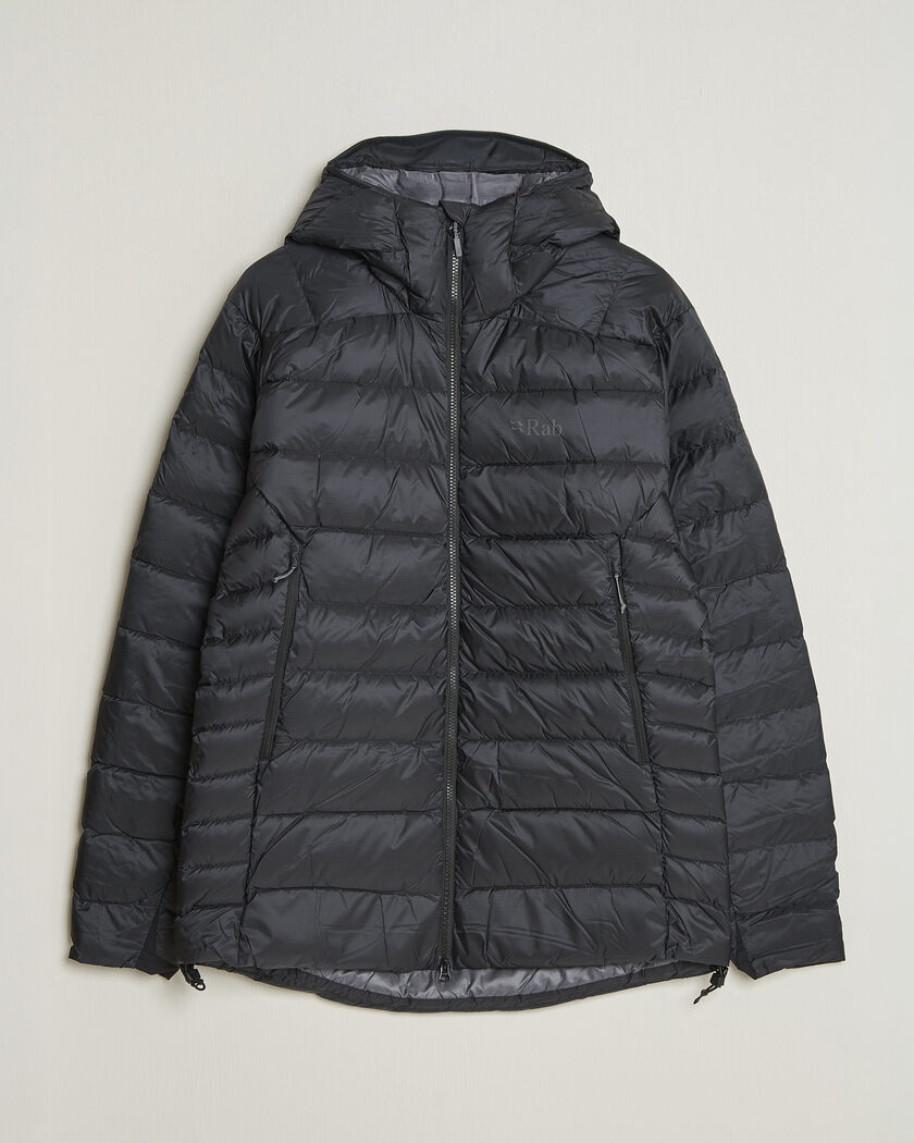 Rab Electron Pro Hoody Mid Down Jacket Black – Black