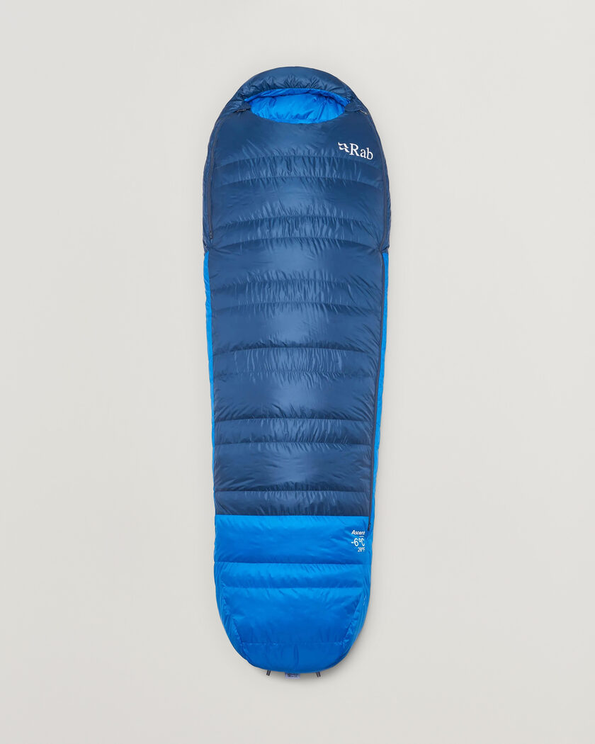 Rab Ascent -6 Sleeping Bag Regular Tempest Blue/Maya Blue – Blue