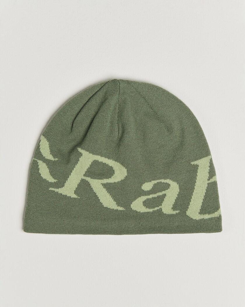 Rab Logo Beanie Dark Fig Green/Fig Green – Green