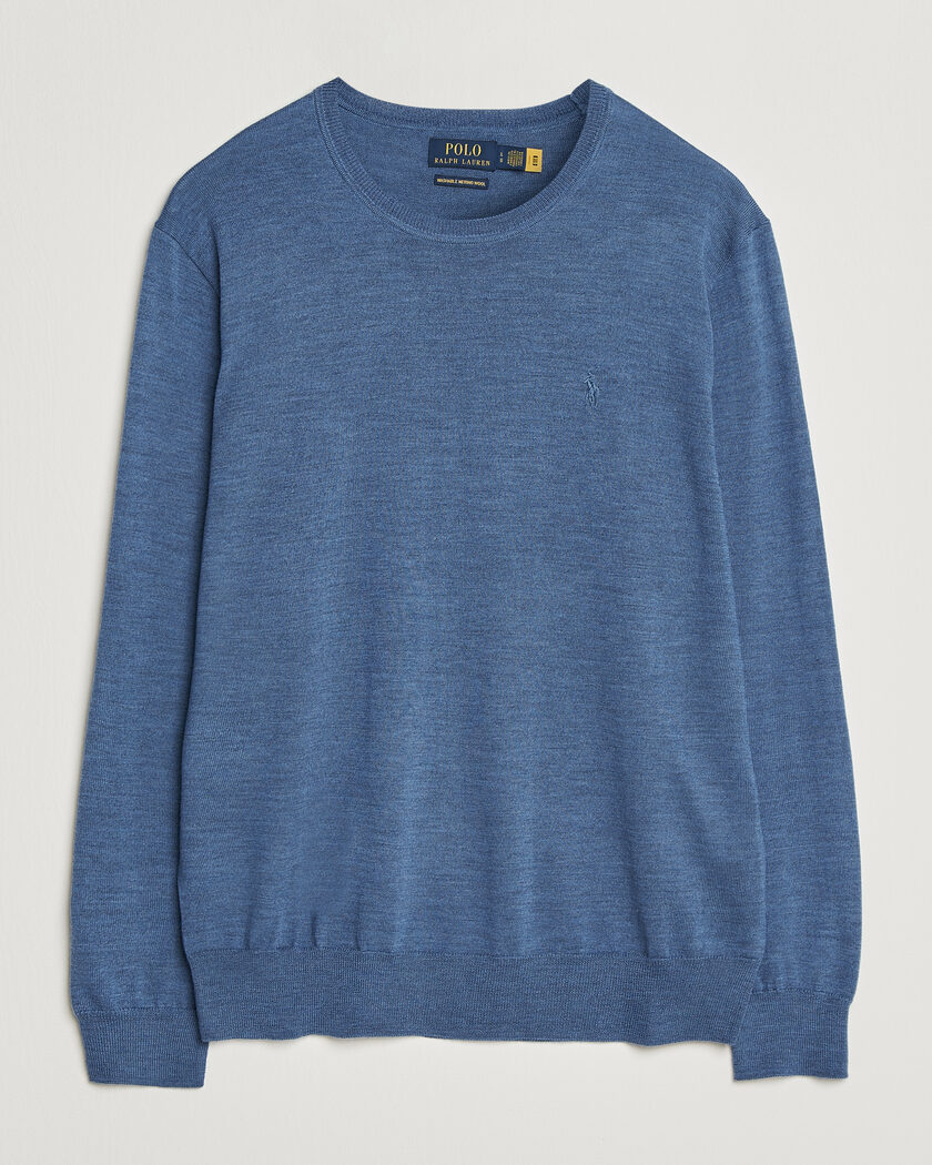 Polo Ralph Lauren Long Sleeve Pullover Clarity Blue – Blue