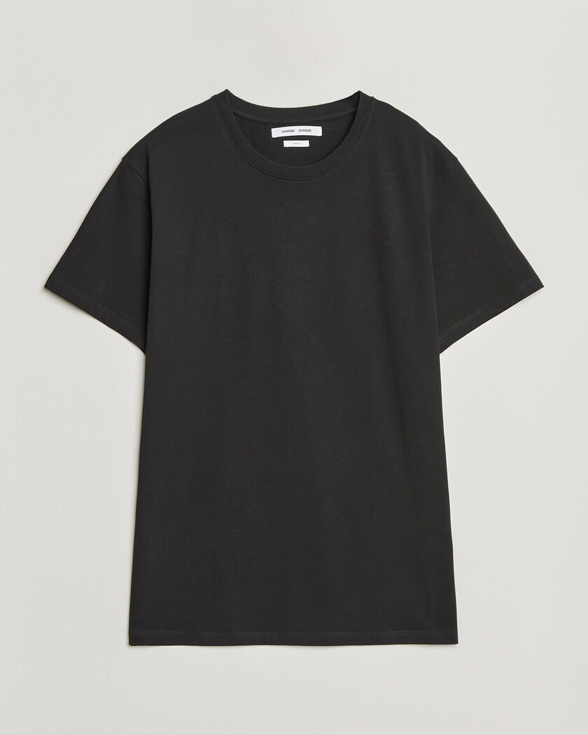 Samsøe Samsøe Kronos Cotton T-Shirt Black – Black