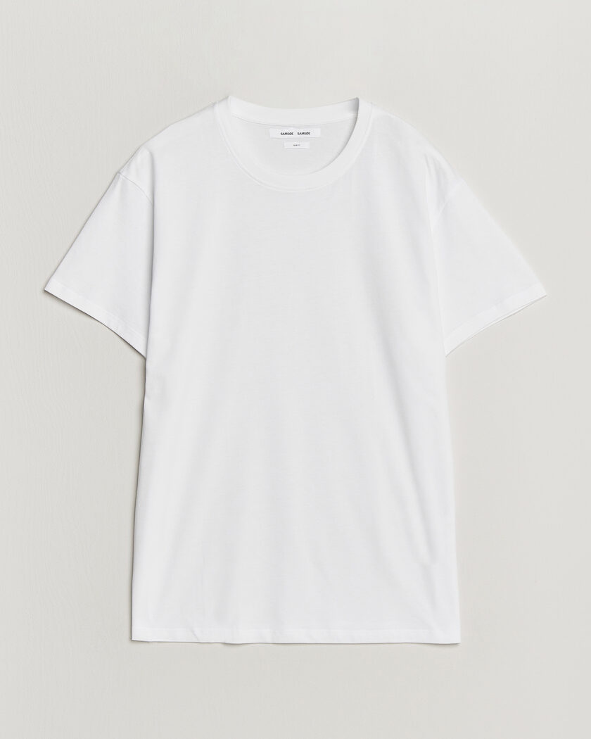 Samsøe Samsøe Kronos Cotton T-Shirt White – White