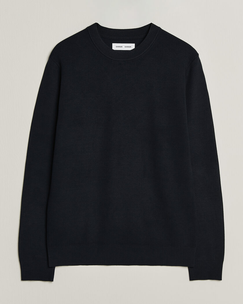 Samsøe Samsøe Matt Crew Neck Sweater Sky Captain – Blue