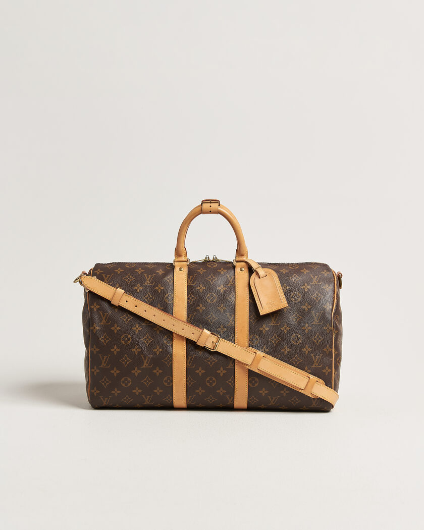 Louis Vuitton Pre-Owned Keepall Bandouliére 45 Monogram – Brown