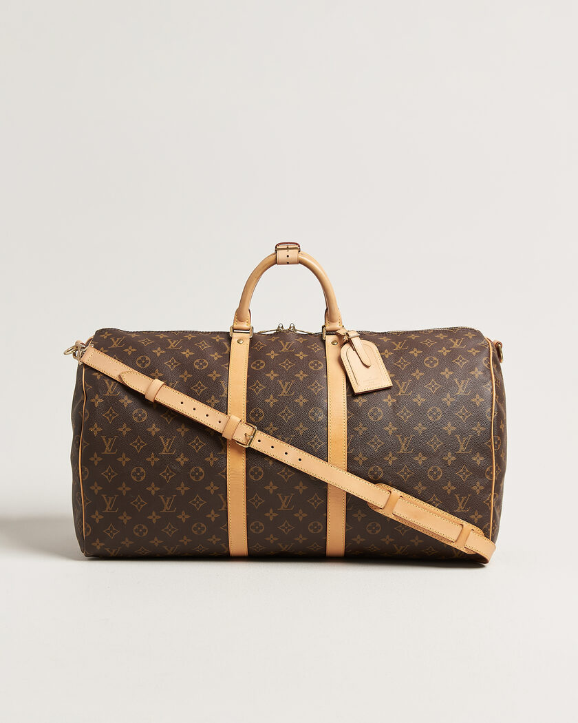 Louis Vuitton Pre-Owned Keepall Bandouliére 55 Monogram – Brown