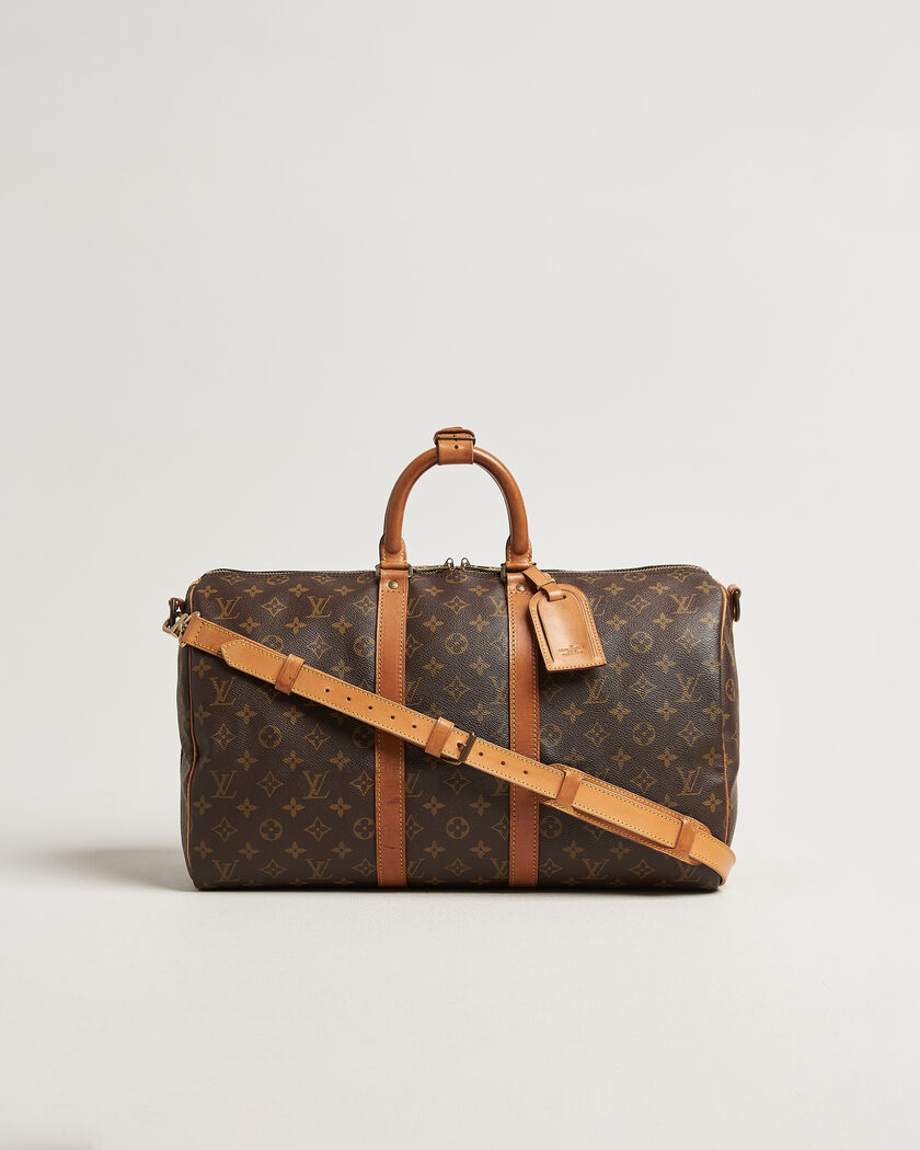Louis Vuitton Pre-Owned Keepall 45 Bandoulière Monogram – Brown