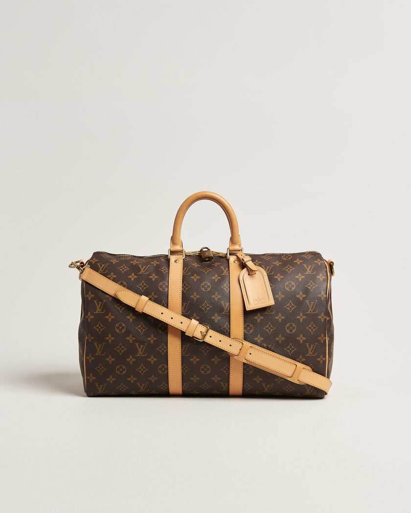 Louis Vuitton Pre-Owned Keepall 45 Bandoulière Monogram – Brown