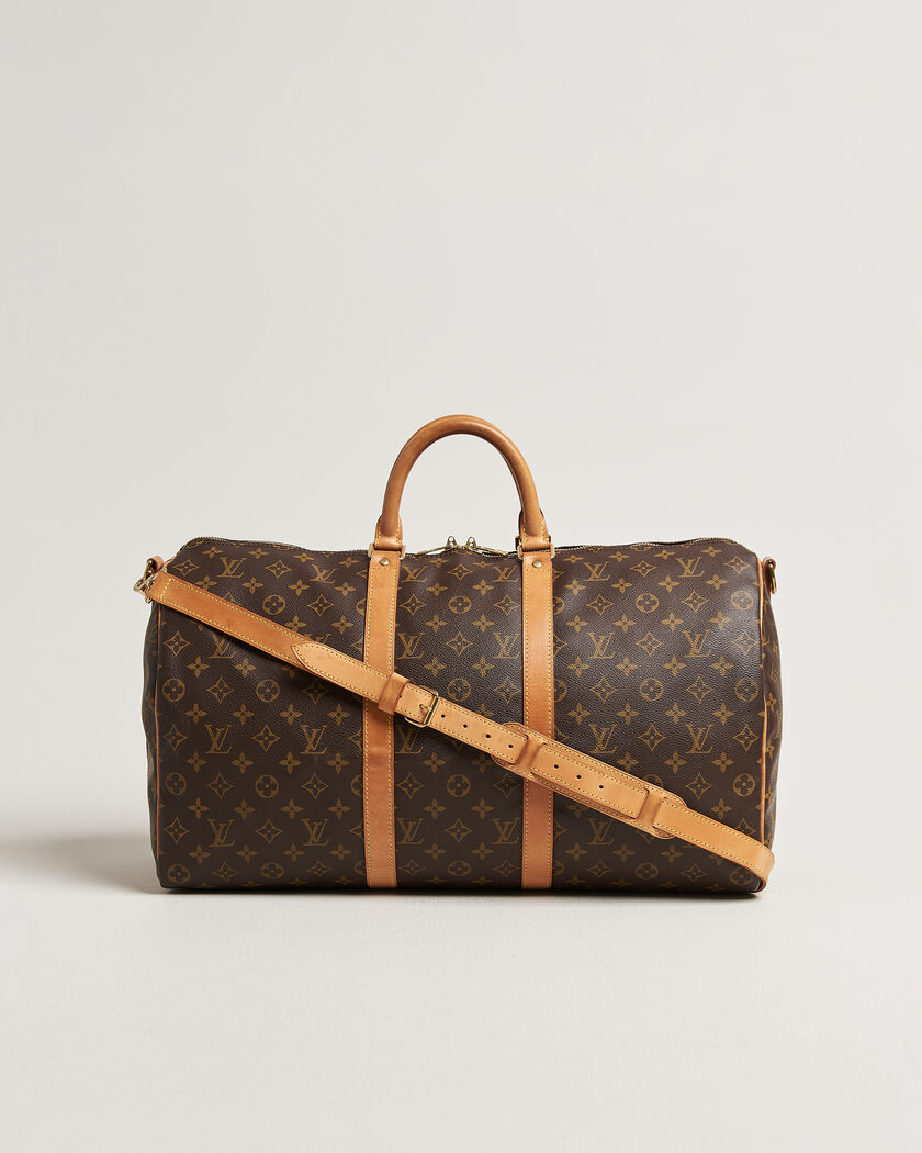 Louis Vuitton Pre-Owned Keepall 50 Bandoulière Monogram – Brown