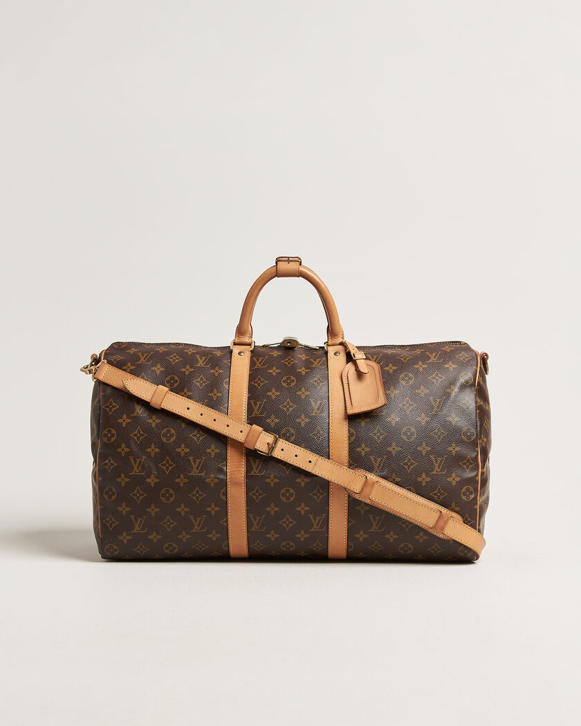 Louis Vuitton Pre-Owned Keepall 50 Bandoulière Monogram – Brown