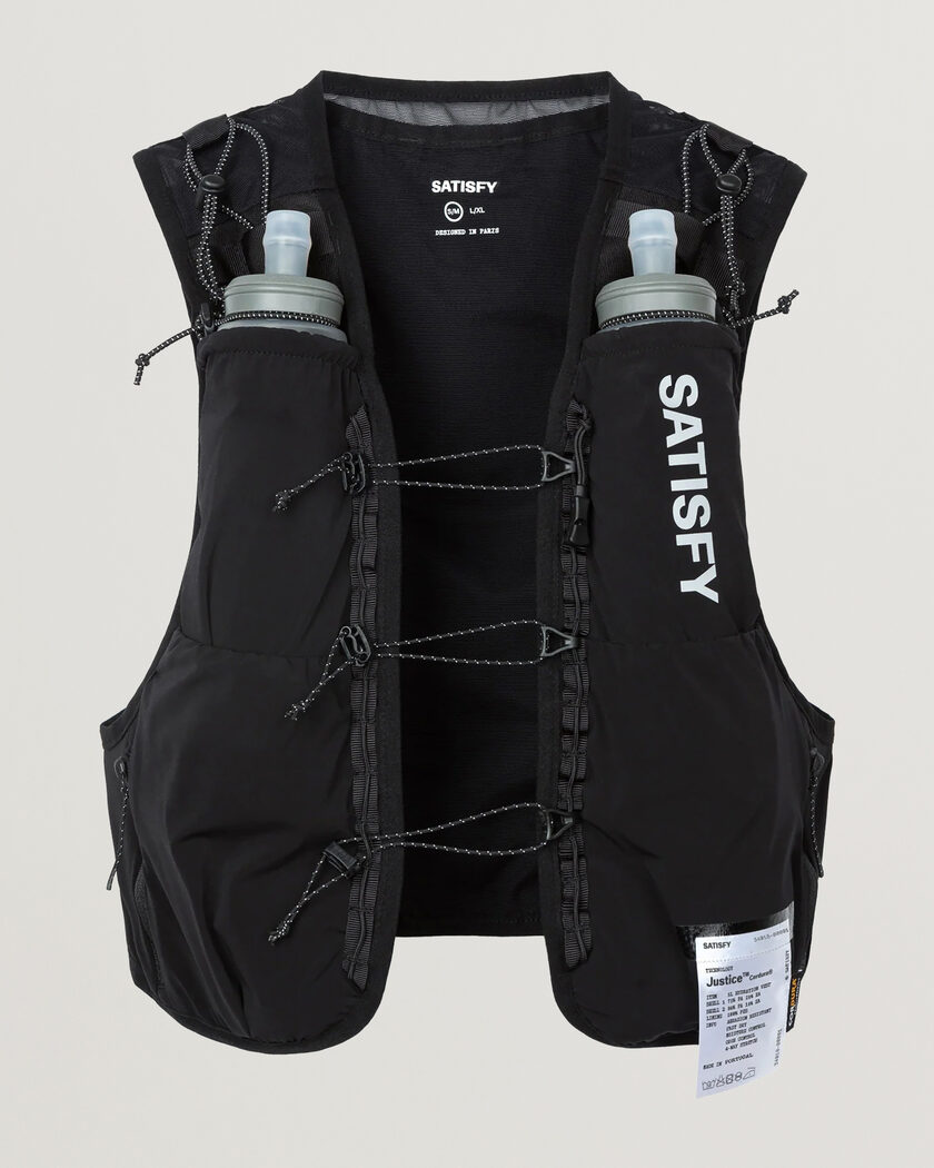Satisfy TechSilk Drift Cordura 5L Hydration Vest Black – Black