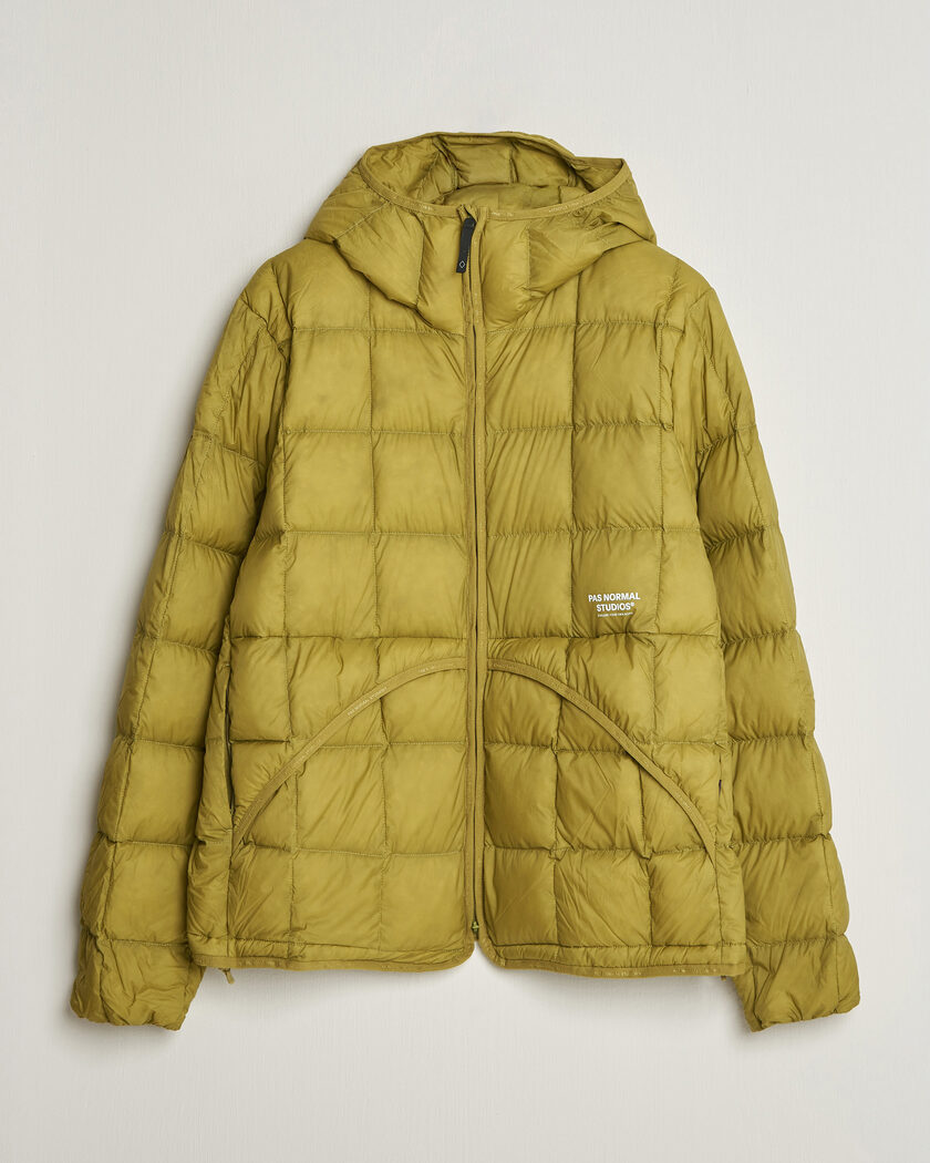 Pas Normal Studios Off-Race Down Liner Jacket Dark Lime – Green