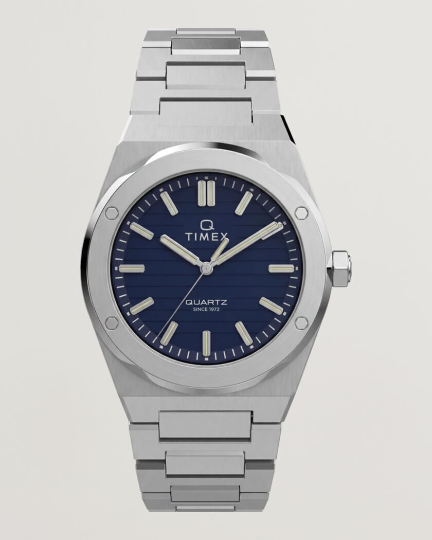 Timex 1983s Automatic Reissue 34mm Ice Blue Dial at CareOfCarl.com