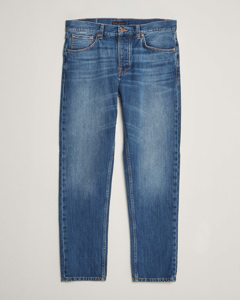  Nudie Jeans Steady Eddie II Jeans Rain River – Blue