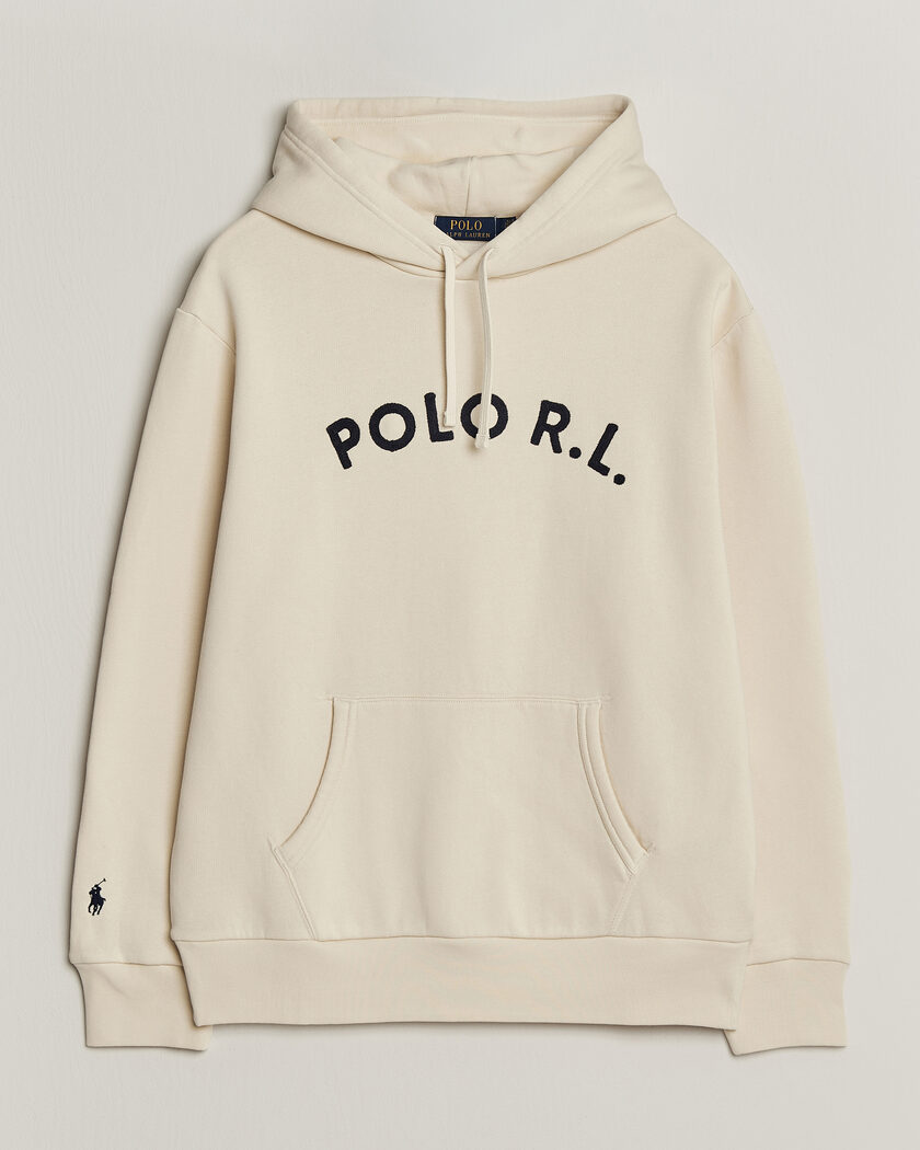 Polo Ralph Lauren Cotton Chest Logo Hood Andover Cream – White