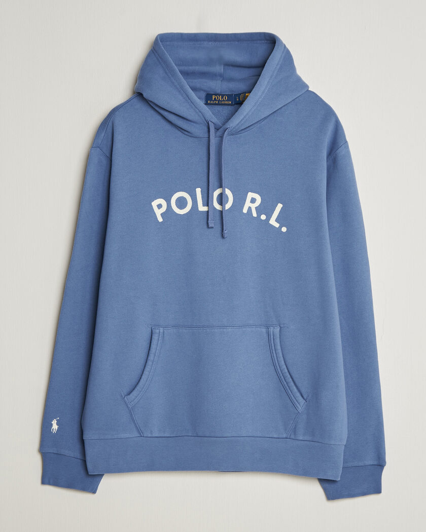 Polo Ralph Lauren Cotton Chest Logo Hood Carson Blue – Blue