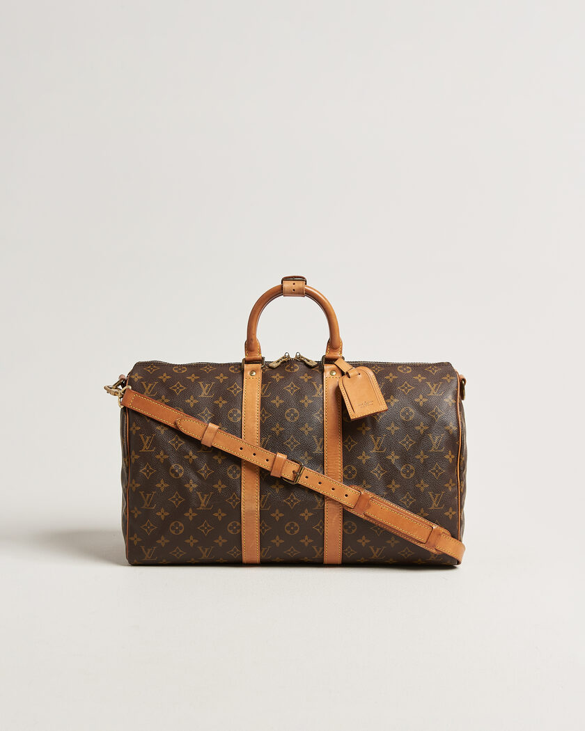 Louis Vuitton Pre-Owned Keepall 45 Bandoulière Monogram – Brown