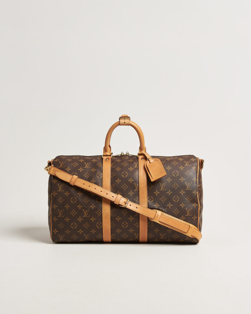 Louis Vuitton Pre-Owned Keepall 45 Bandoulière Monogram – Brown