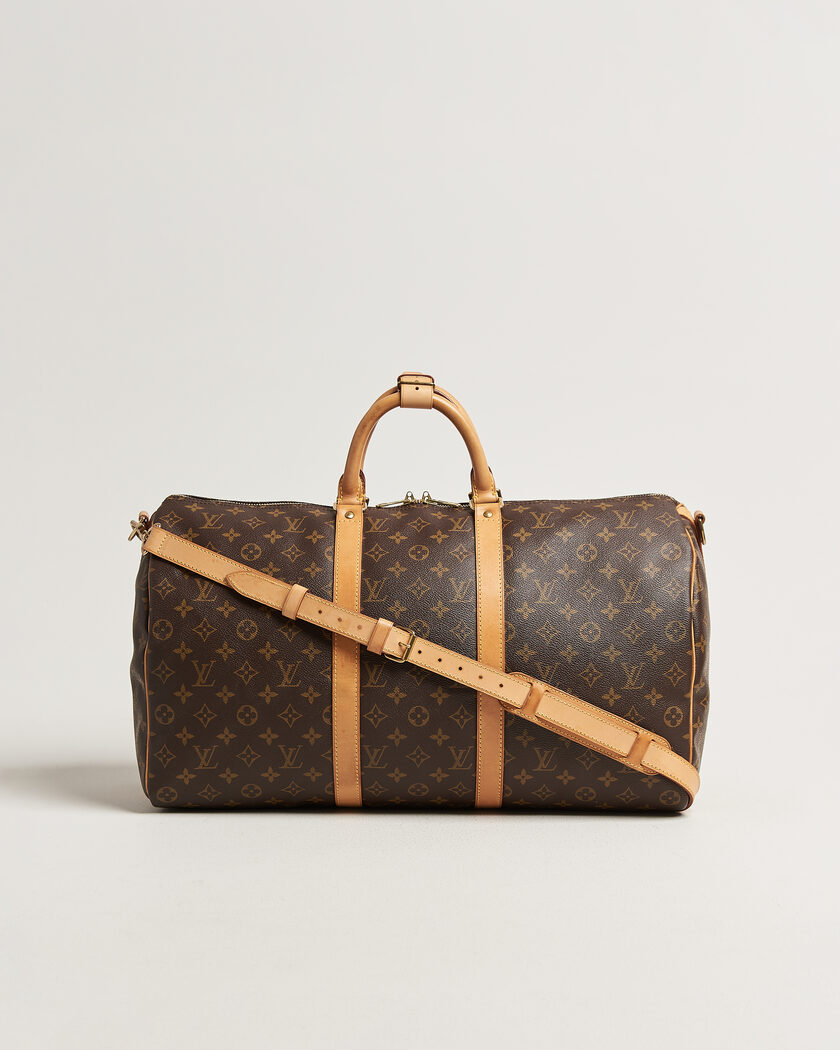Louis Vuitton Pre-Owned Keepall 50 Bandoulière Monogram – Brown