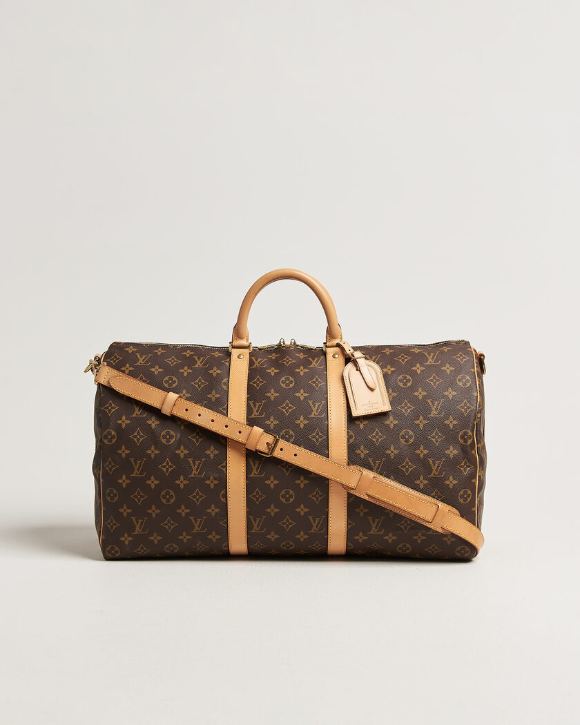 Louis Vuitton Pre-Owned Keepall 50 Bandoulière Monogram – Brown