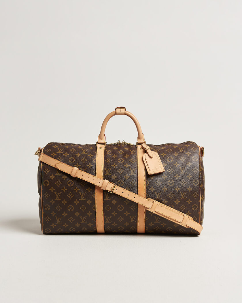 Louis Vuitton Pre-Owned Keepall 50 Bandoulière Monogram – Brown