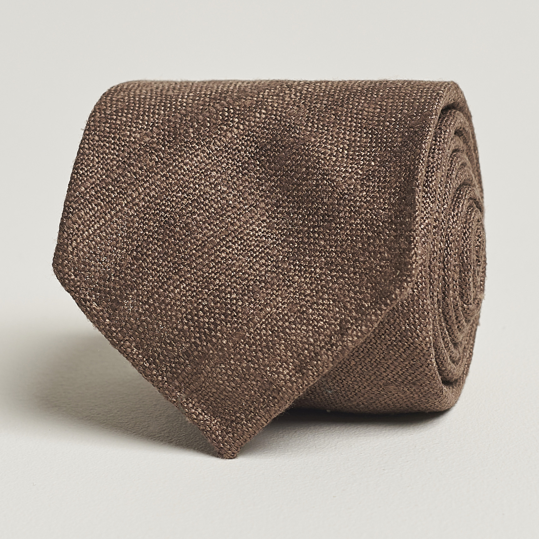 tussah silk tie