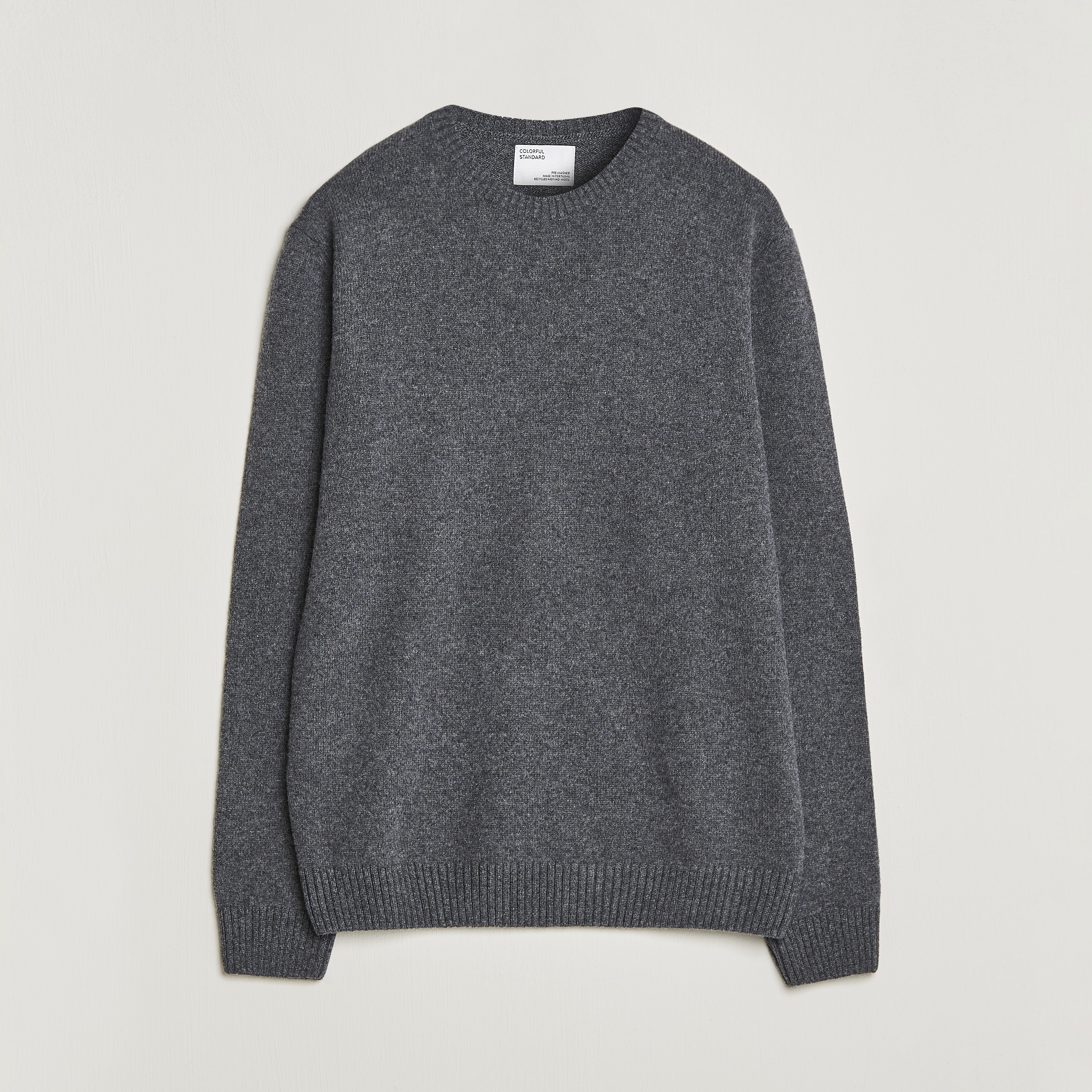 MERINO WOOL SWEATER (MIX GRAY) L Ennoy