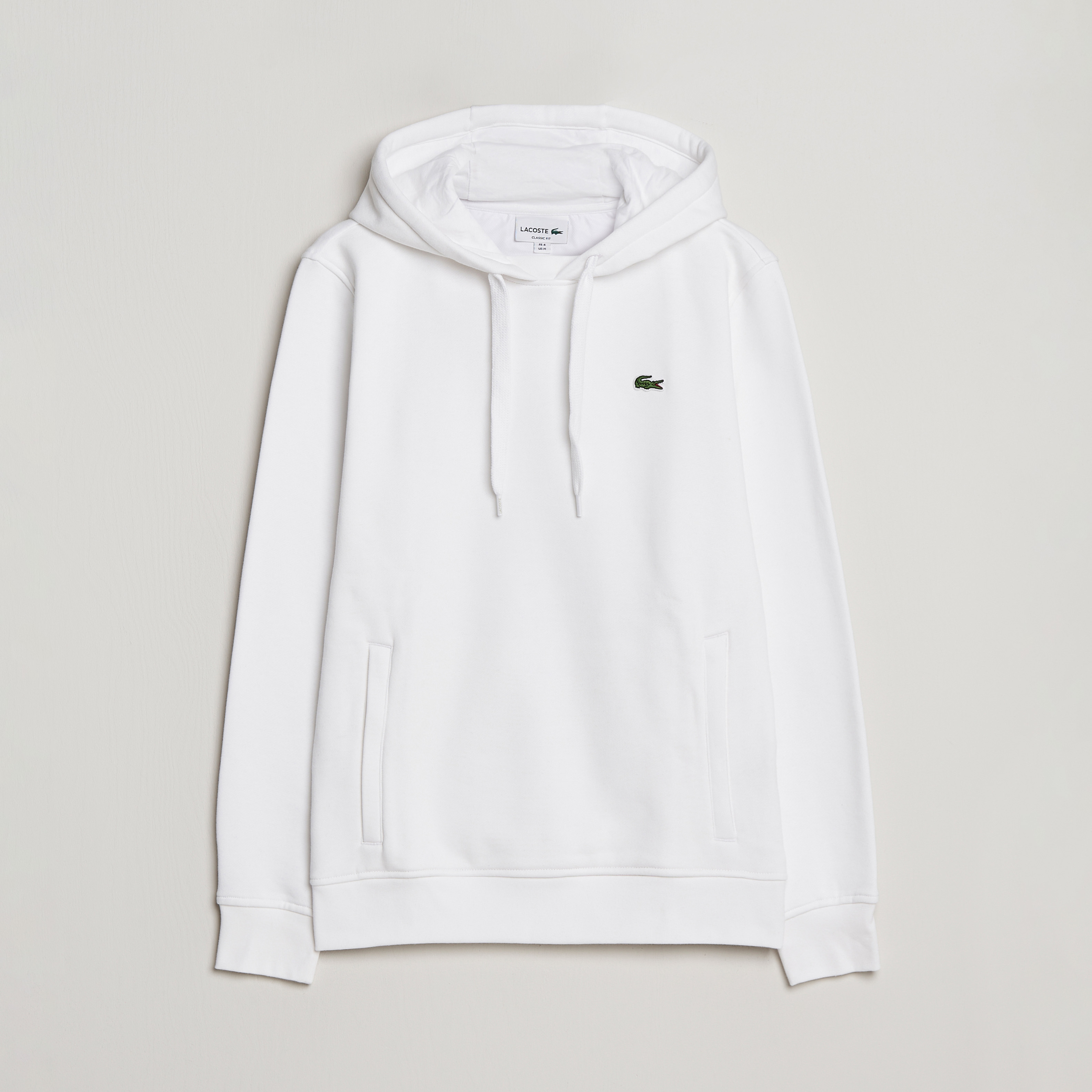 Lacoste Hoodie White at