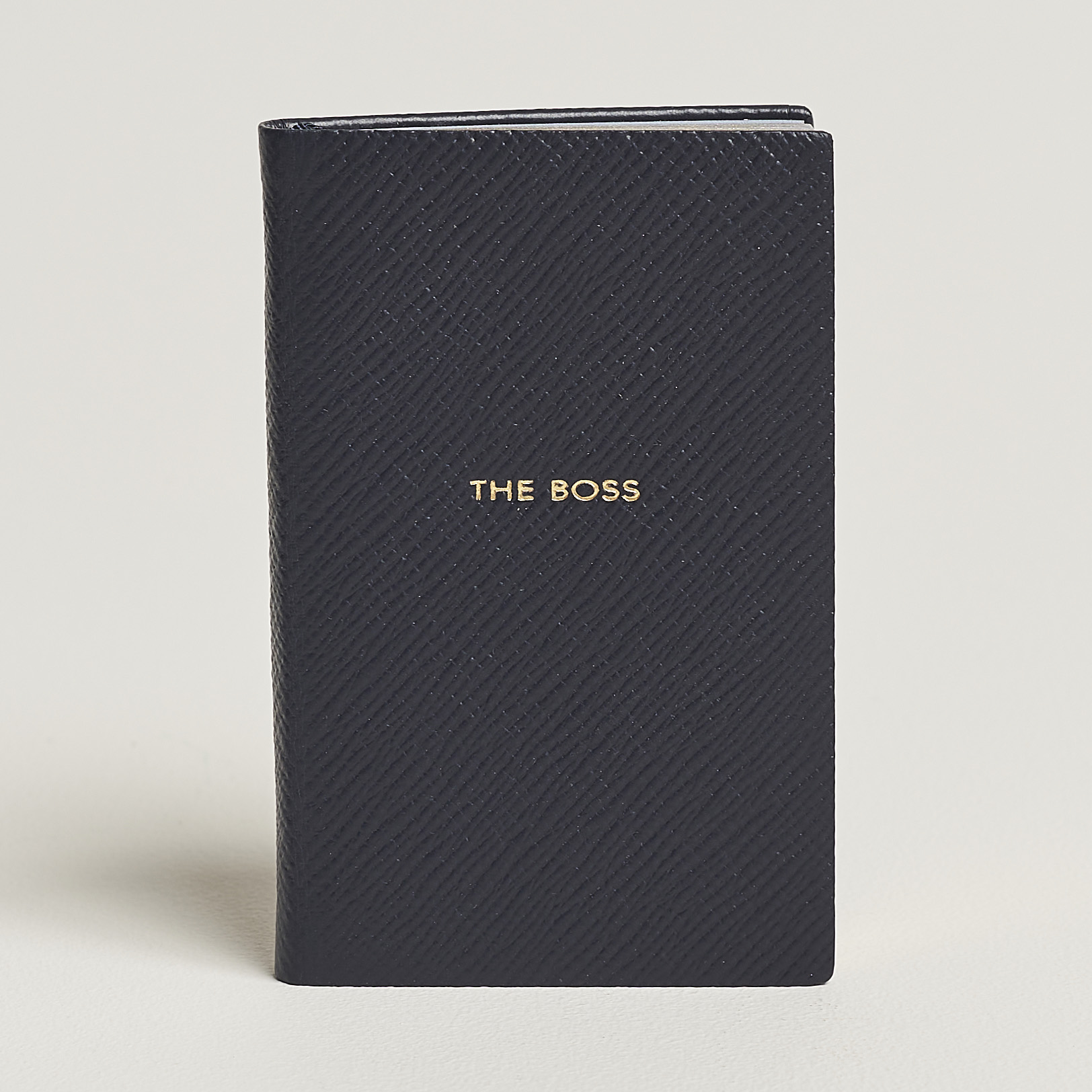 Smythson Panama Notebook The Boss Navy At Careofcarl