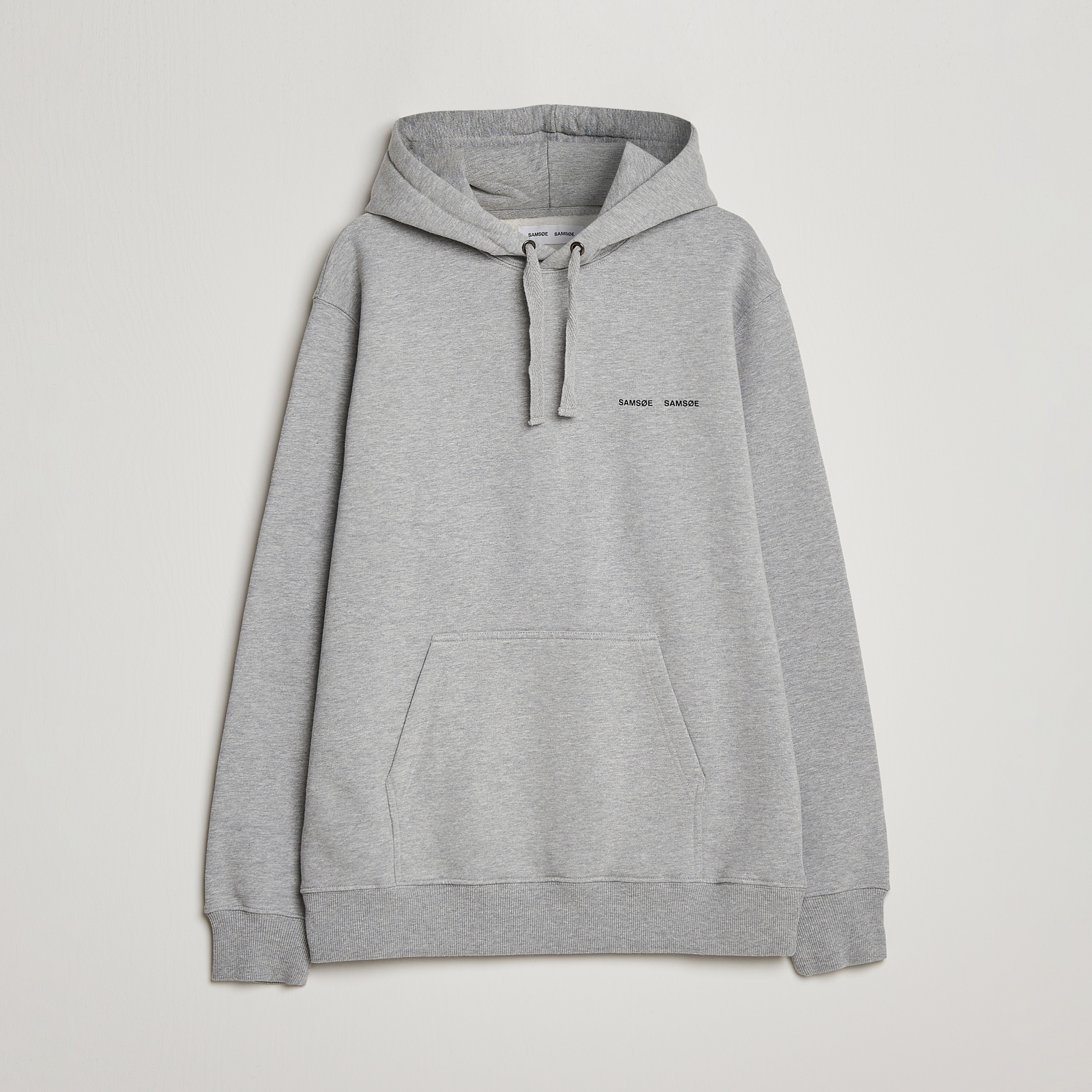 Samsøe Samsøe Norsbro Hoodie Grey Melange at