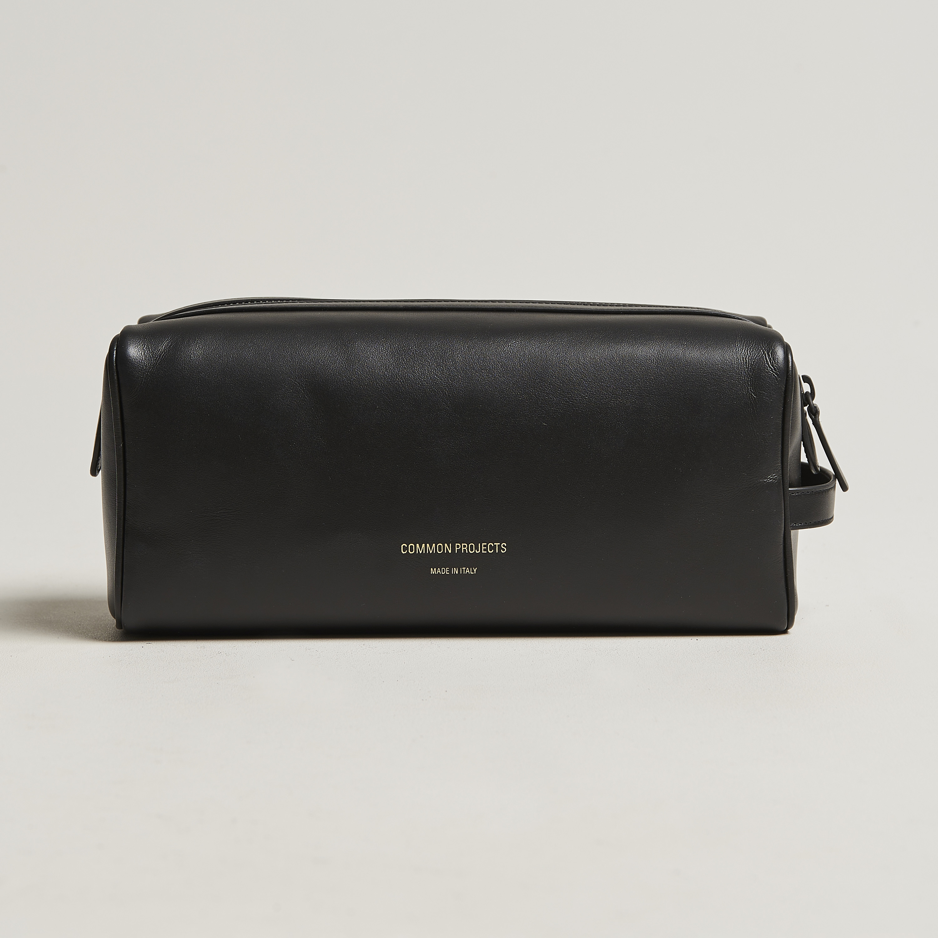 Common Projects Nappa Leather Toiletry Bag Black at