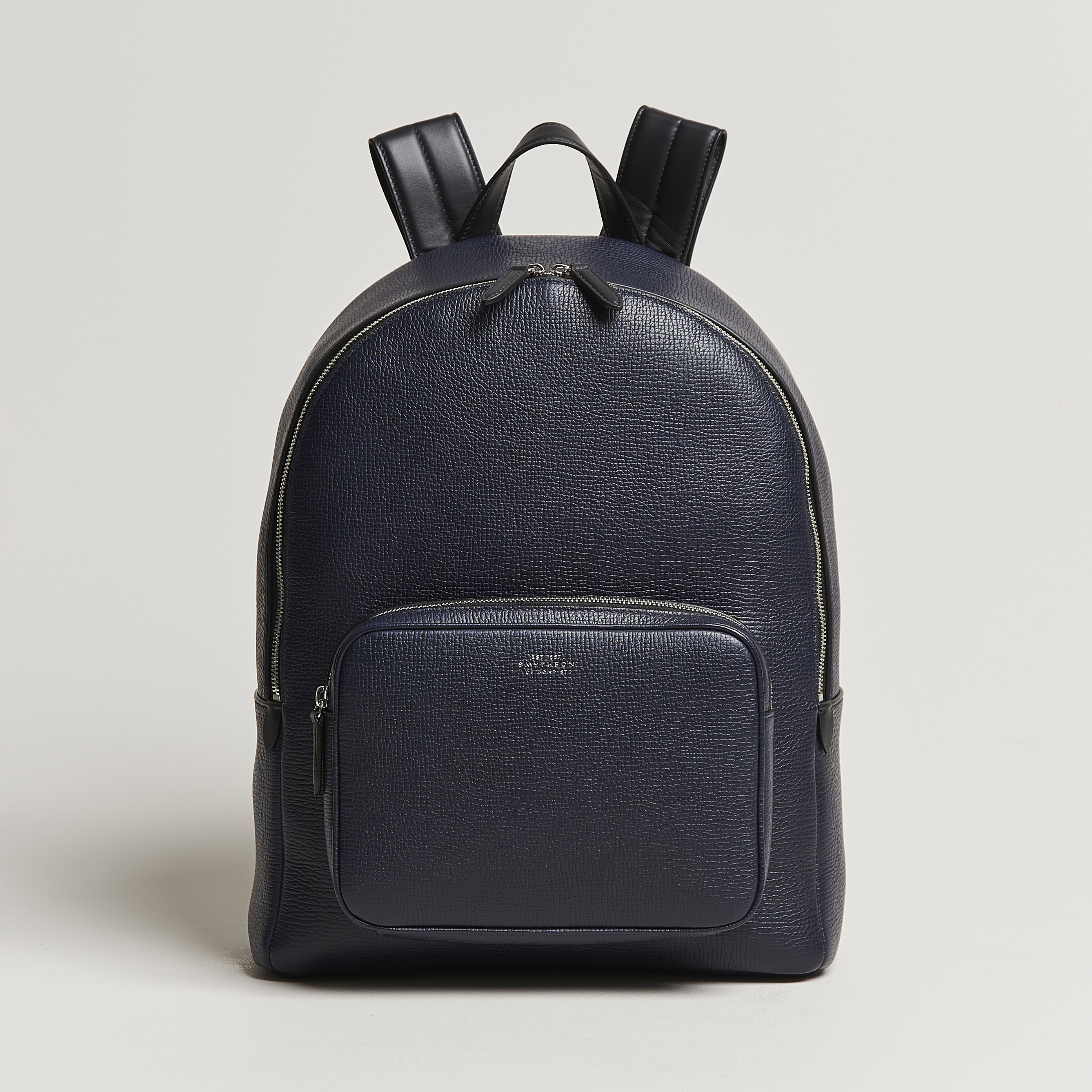 Smythson Ludlow Everyday Backpack Navy at