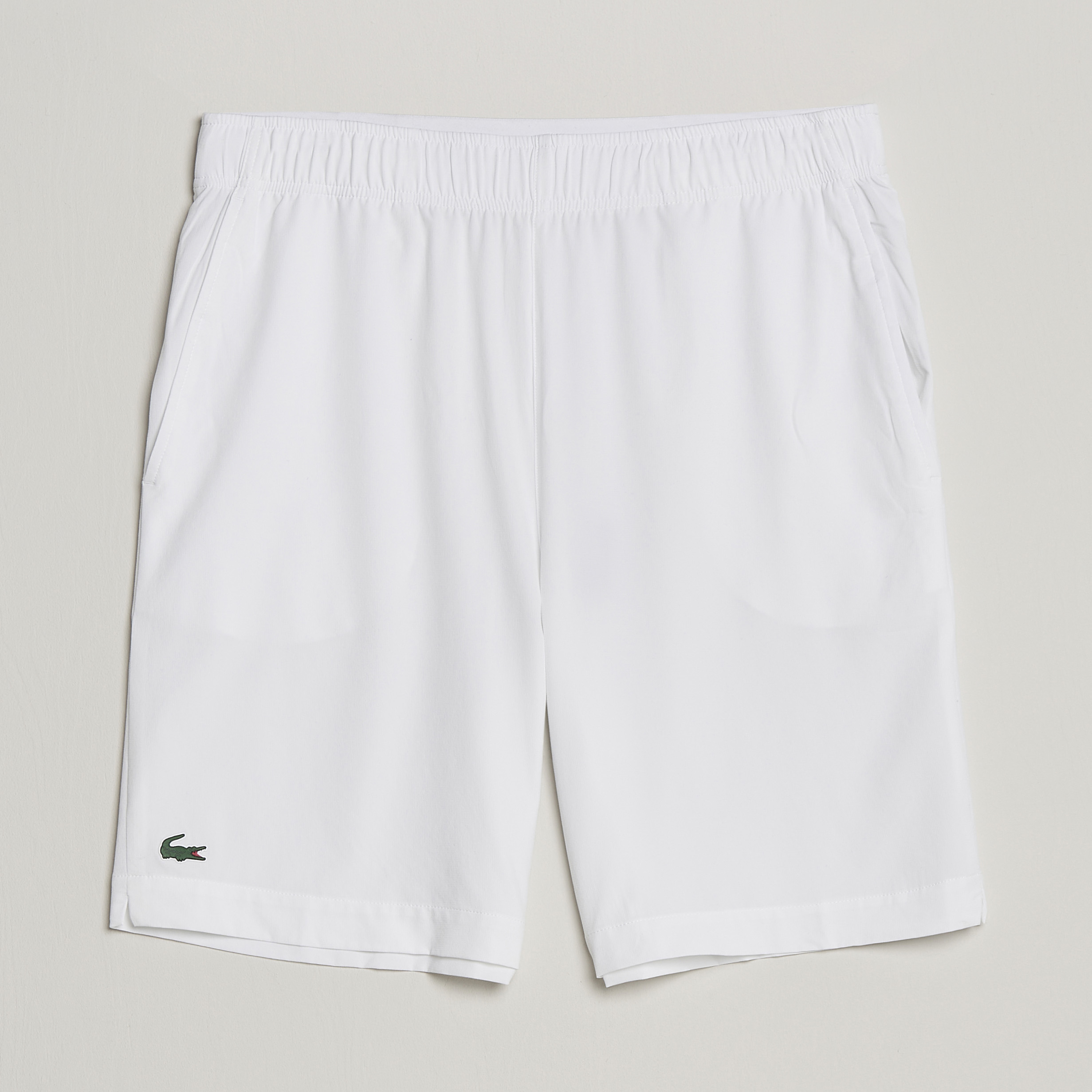 Lacoste Sport Performance Shorts White at CareOfCarl.com