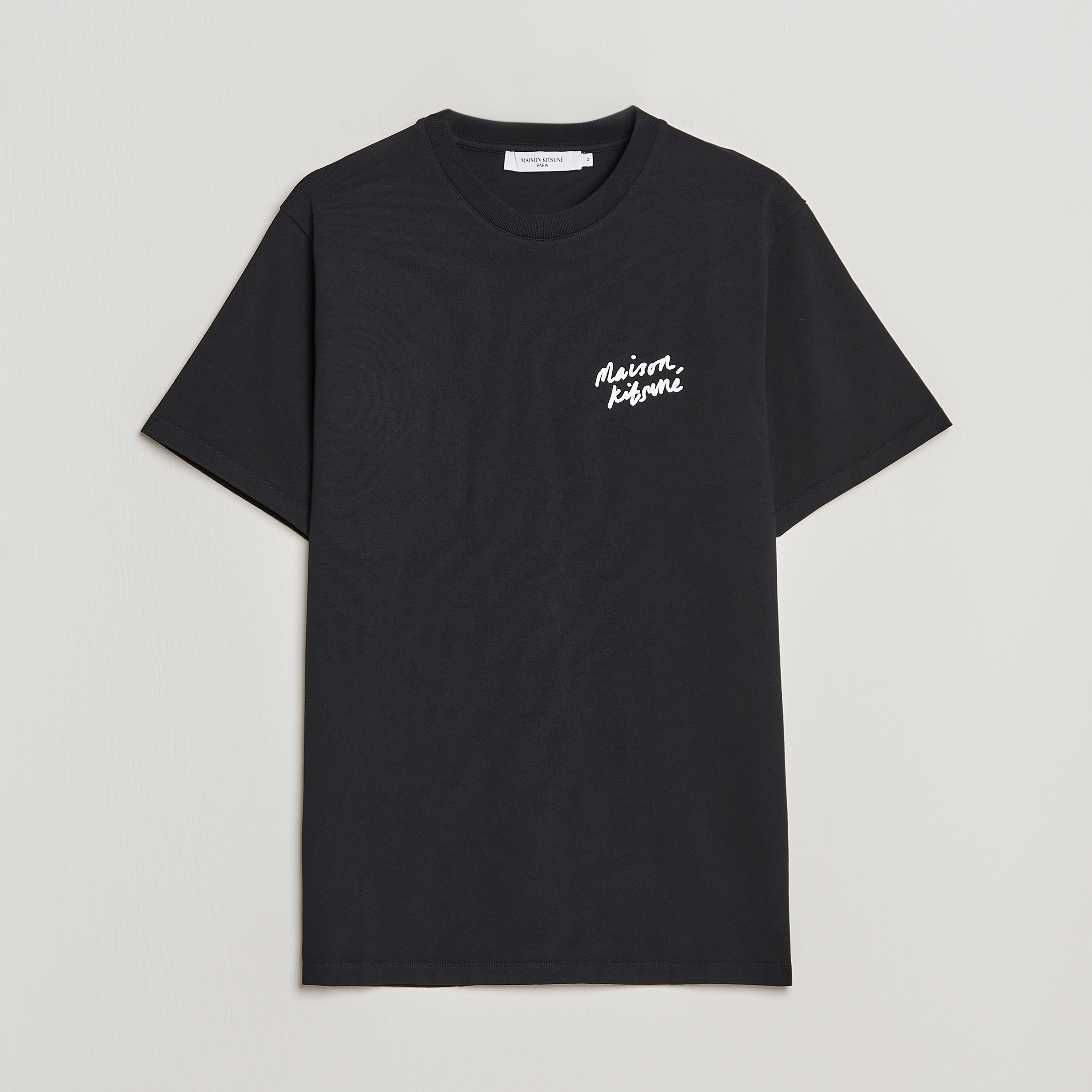 maison atsuaki - maison atsuaki Tee in ivory with Black Print main image 1