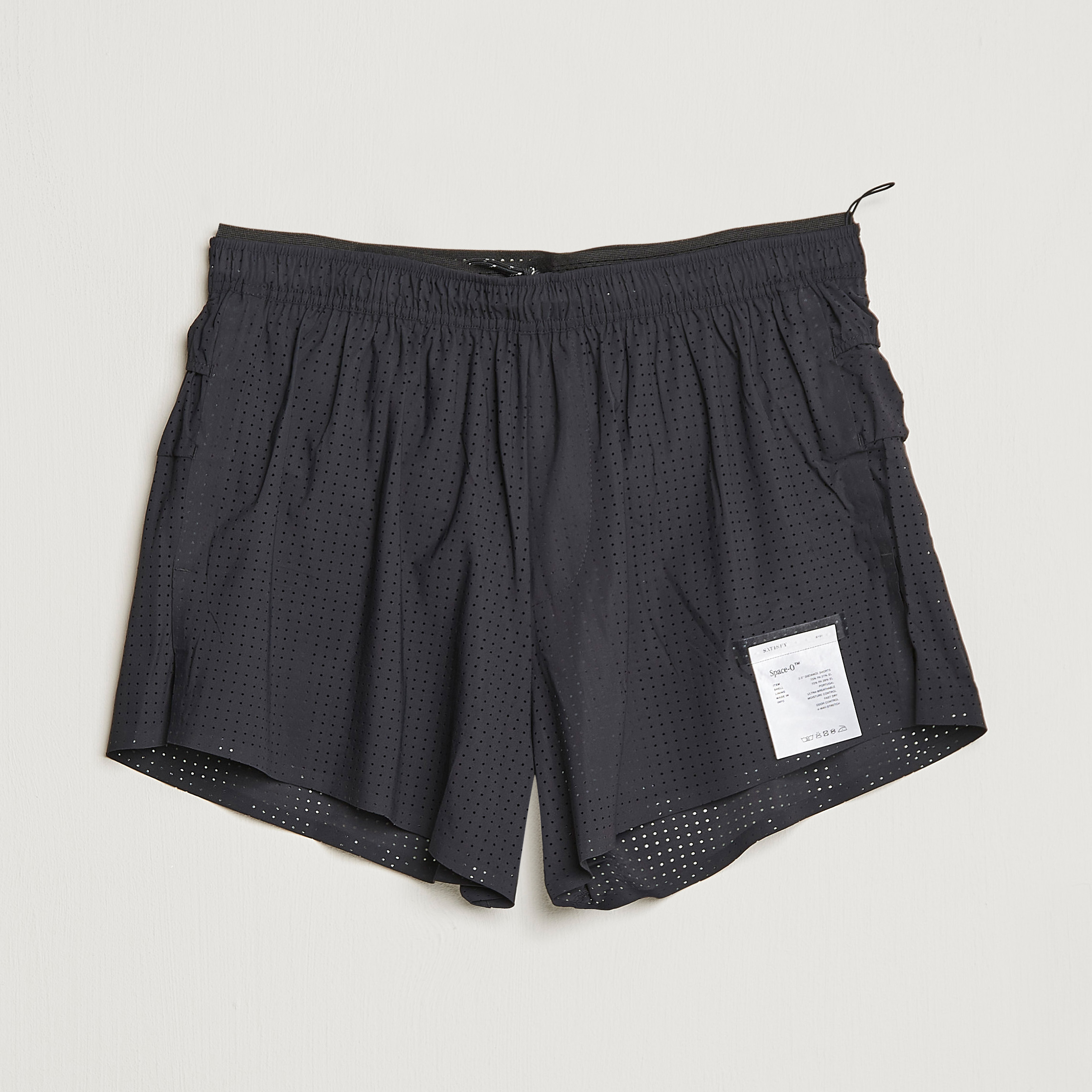 Satisfy Space-O 2.5 Inch Shorts Black at CareOfCarl.com