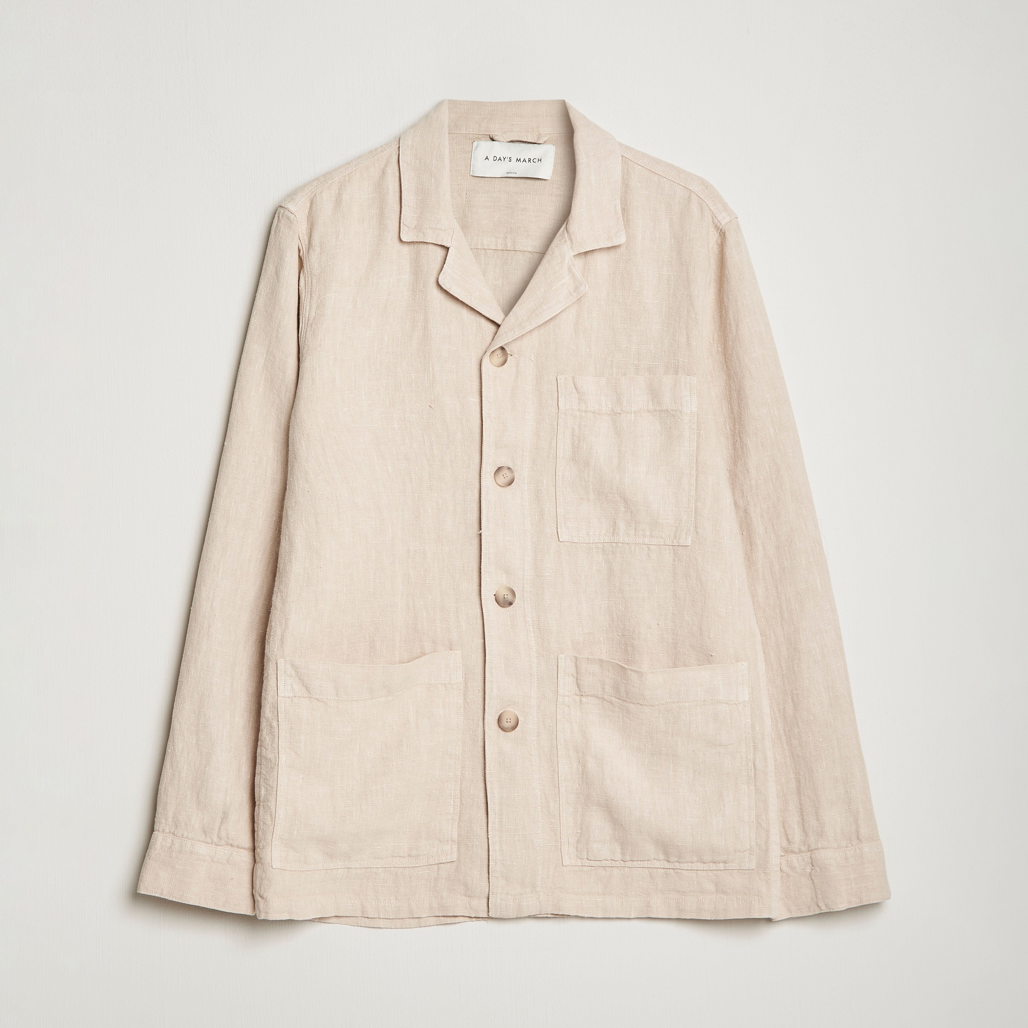 CELESTE overshirt - OYSTER