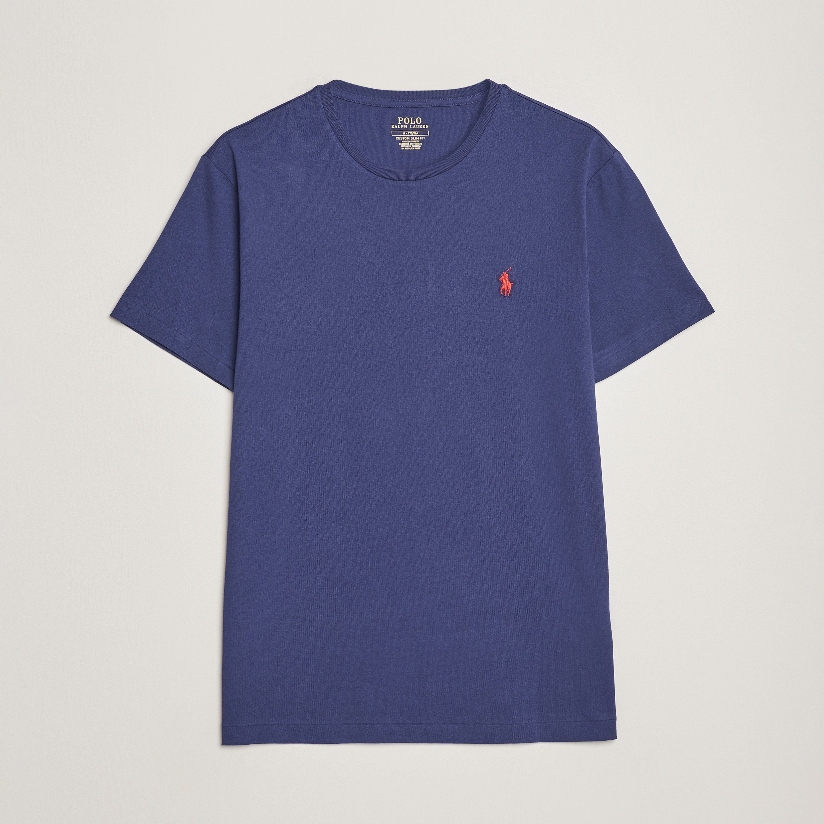 Polo Ralph Lauren Crew Neck T-Shirt Boathouse Navy at CareOfCarl.com