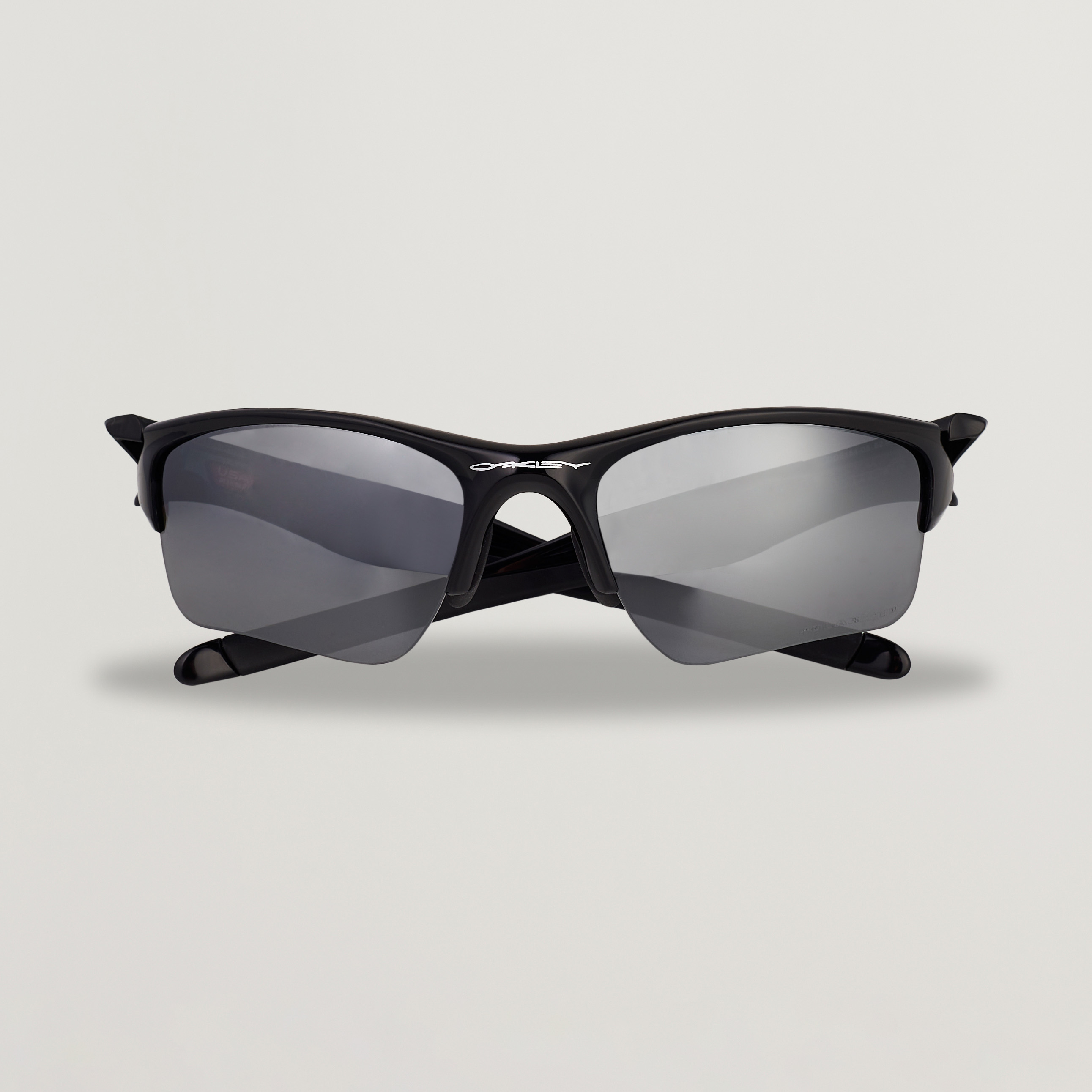 Oakley Half Jacket 2.0 XL Sunglasses (Polished White) Prizm Black Pola –  Gear Change Online