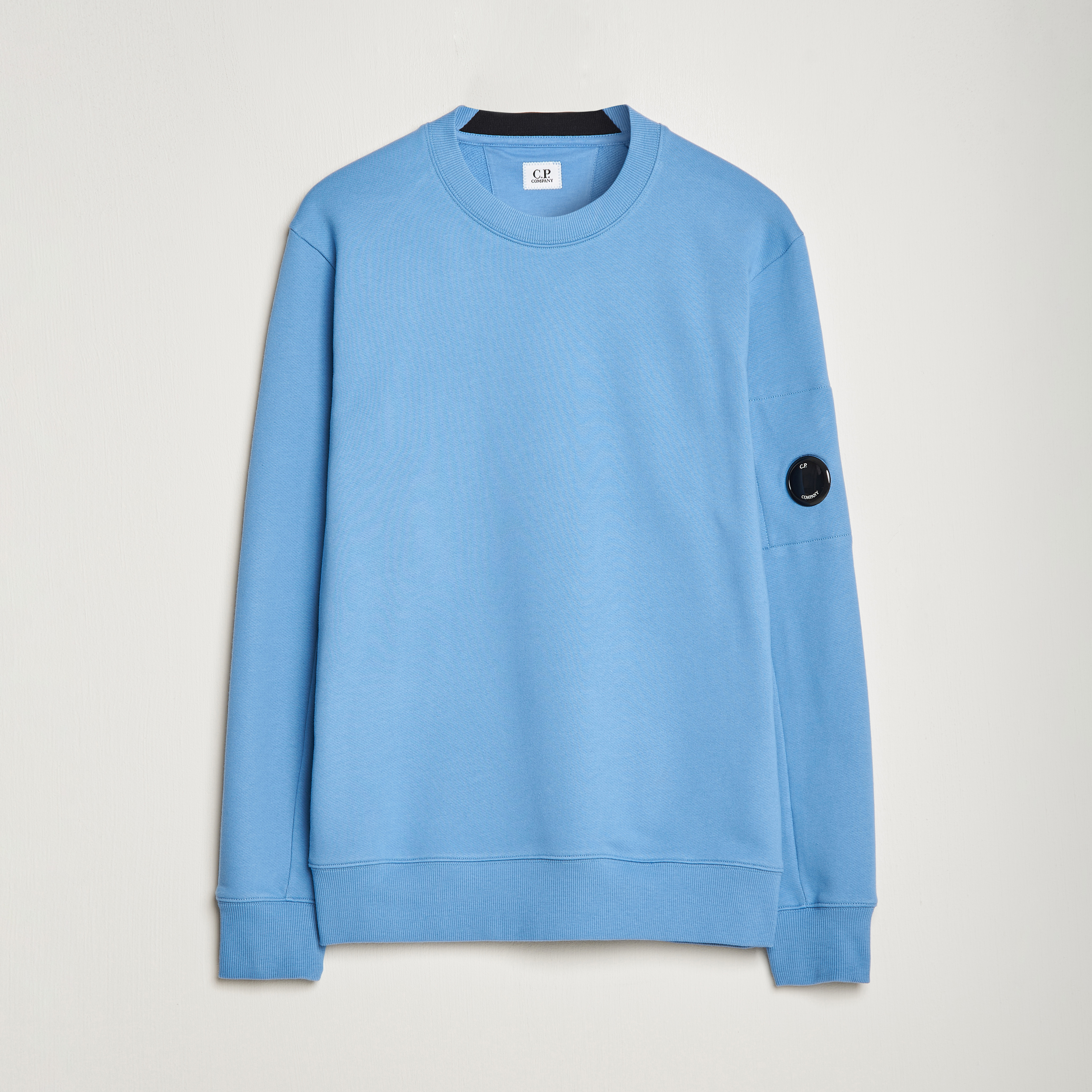 C.P. Company セーター 水色 C.P. Company / シーピーカンパニー KNW CREW NECK IN CHENILLE COTTON