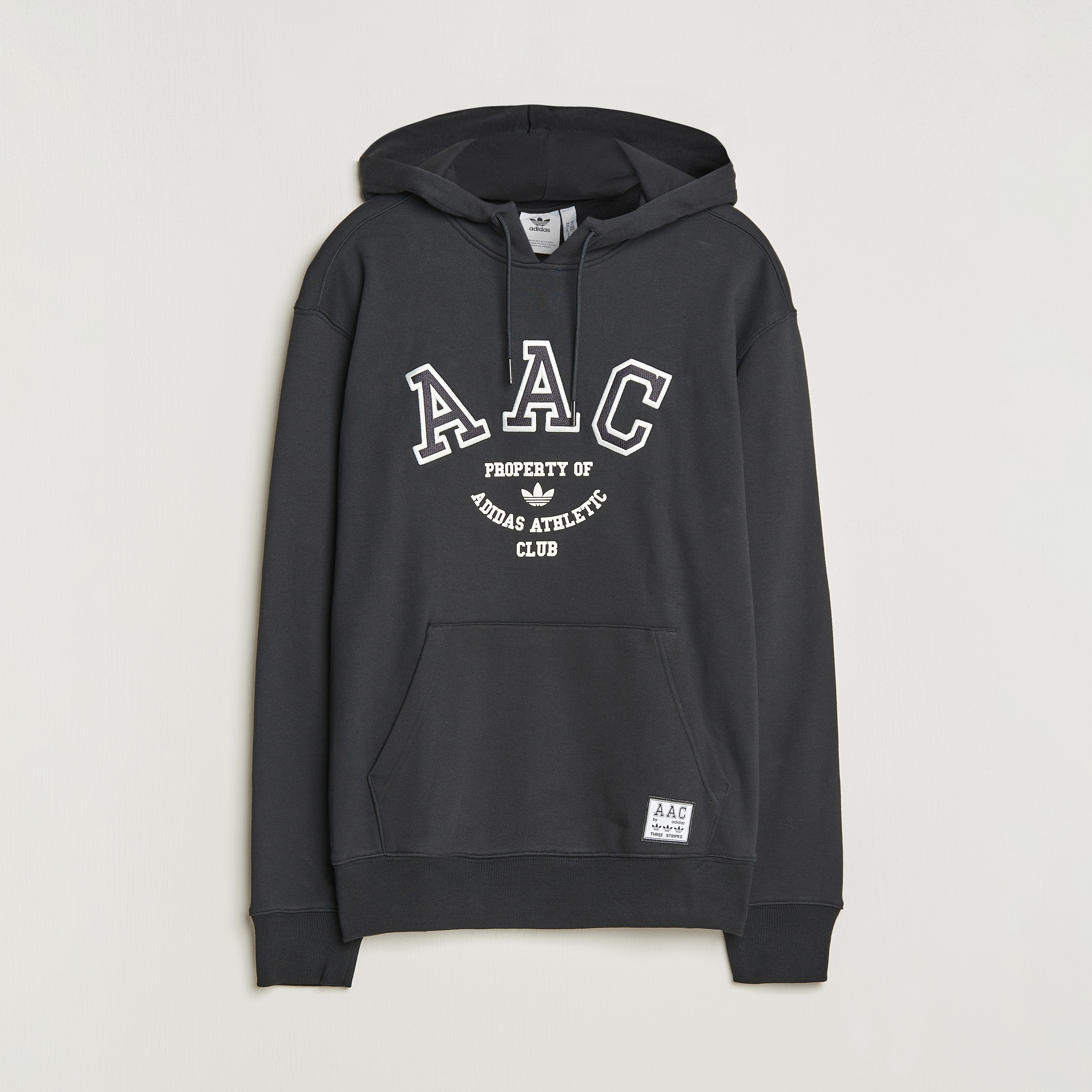 adidas Originals Hack Logo Hoodie Black at CareOfCarl.com