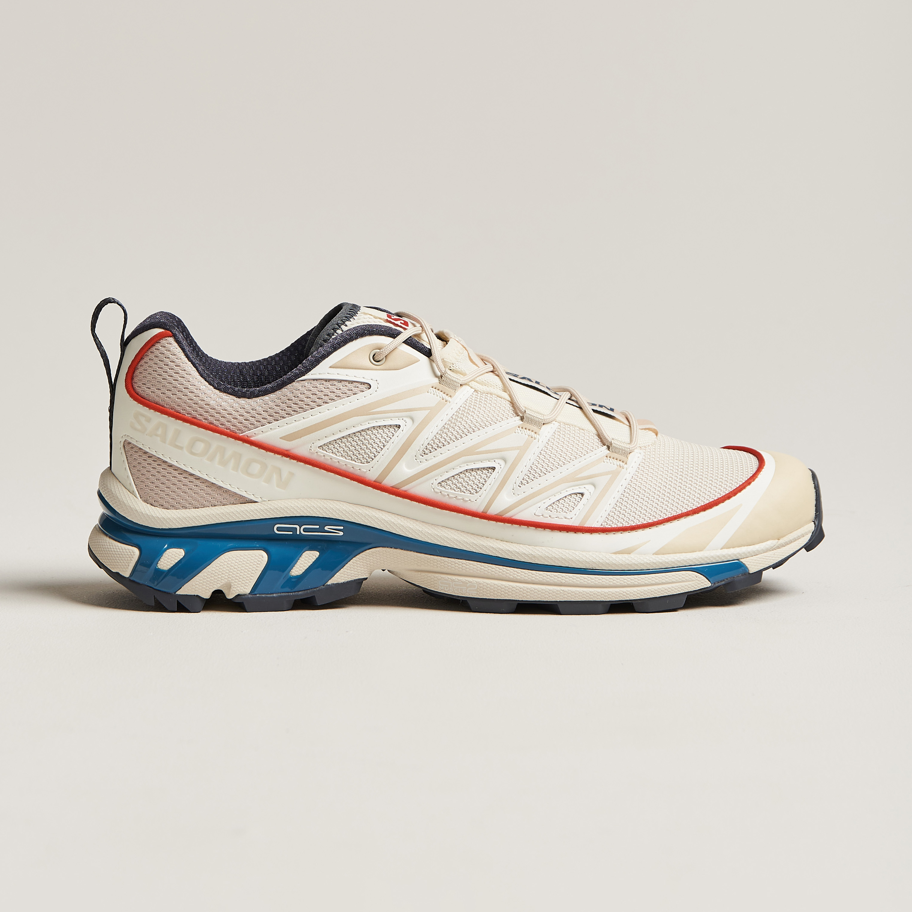 靴 Salomon XT-6 ALMOND MILK AEGEAN BLUE Salomon XT-6 Expanse Almond Milk/Aegean Blue at CareOfCarl.com