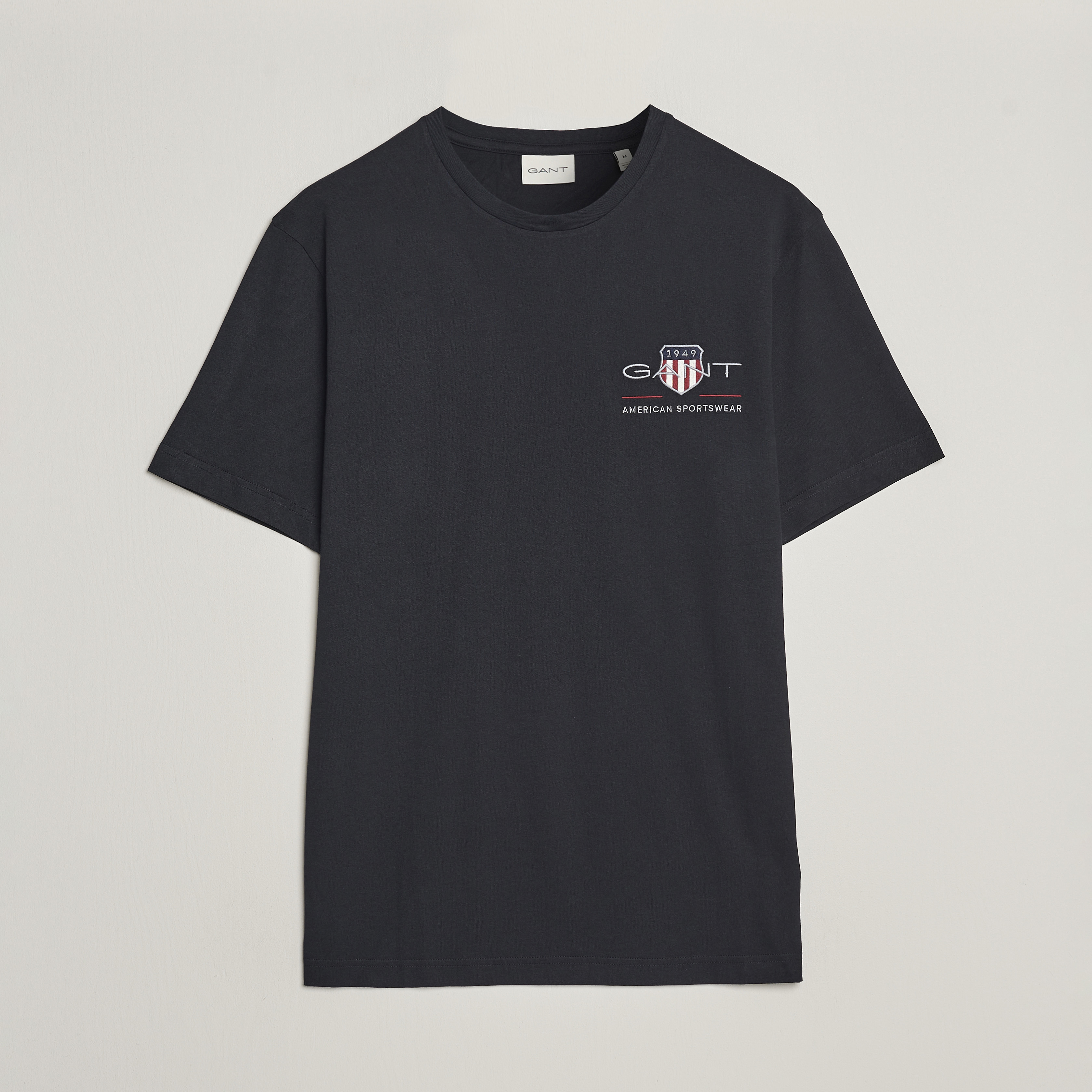 Gant White Tonal Archive Shield Logo Regular Fit Tshirt