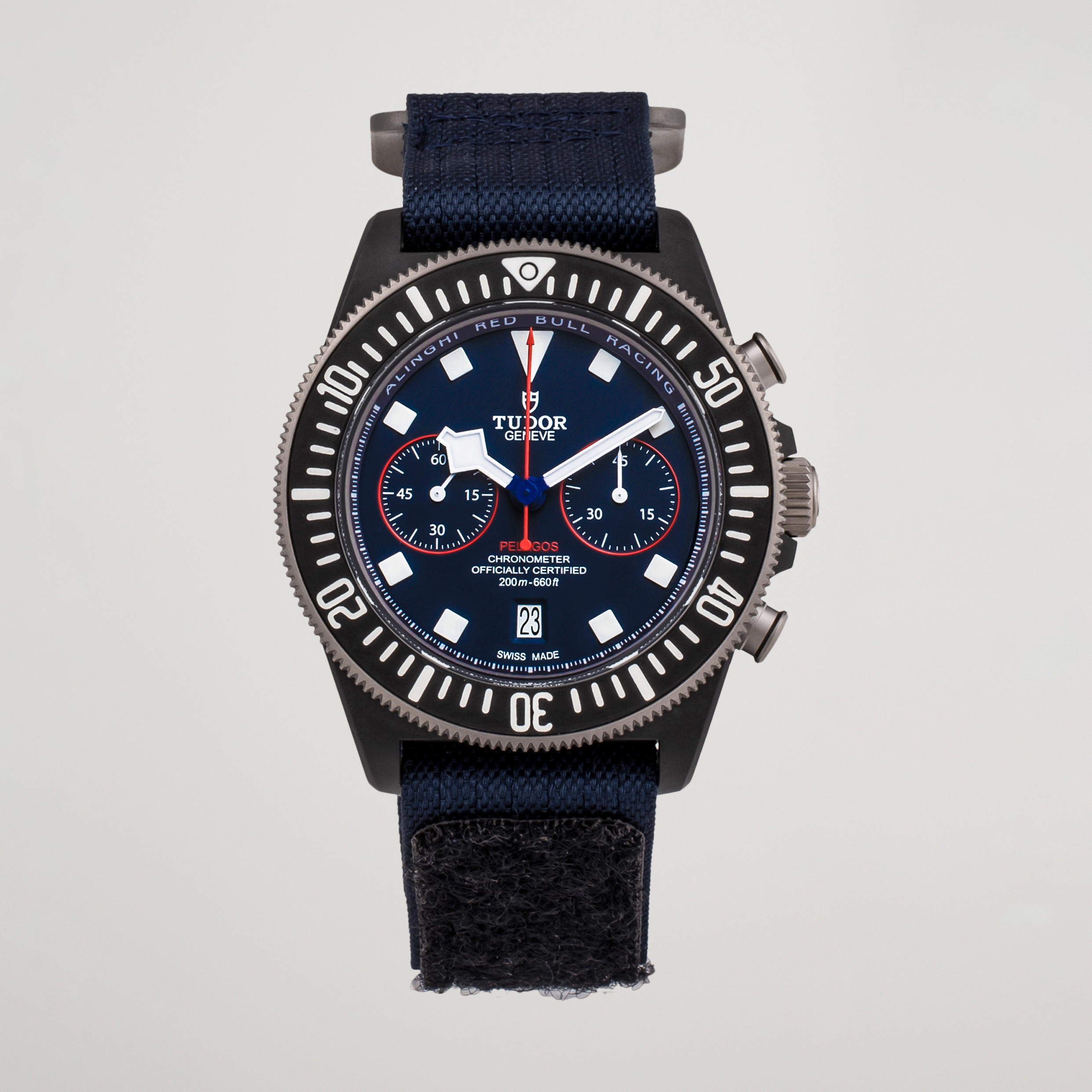 Tudor Pre-Owned FXD Chrono Alinghi Red Bull Racing Steel Blue at