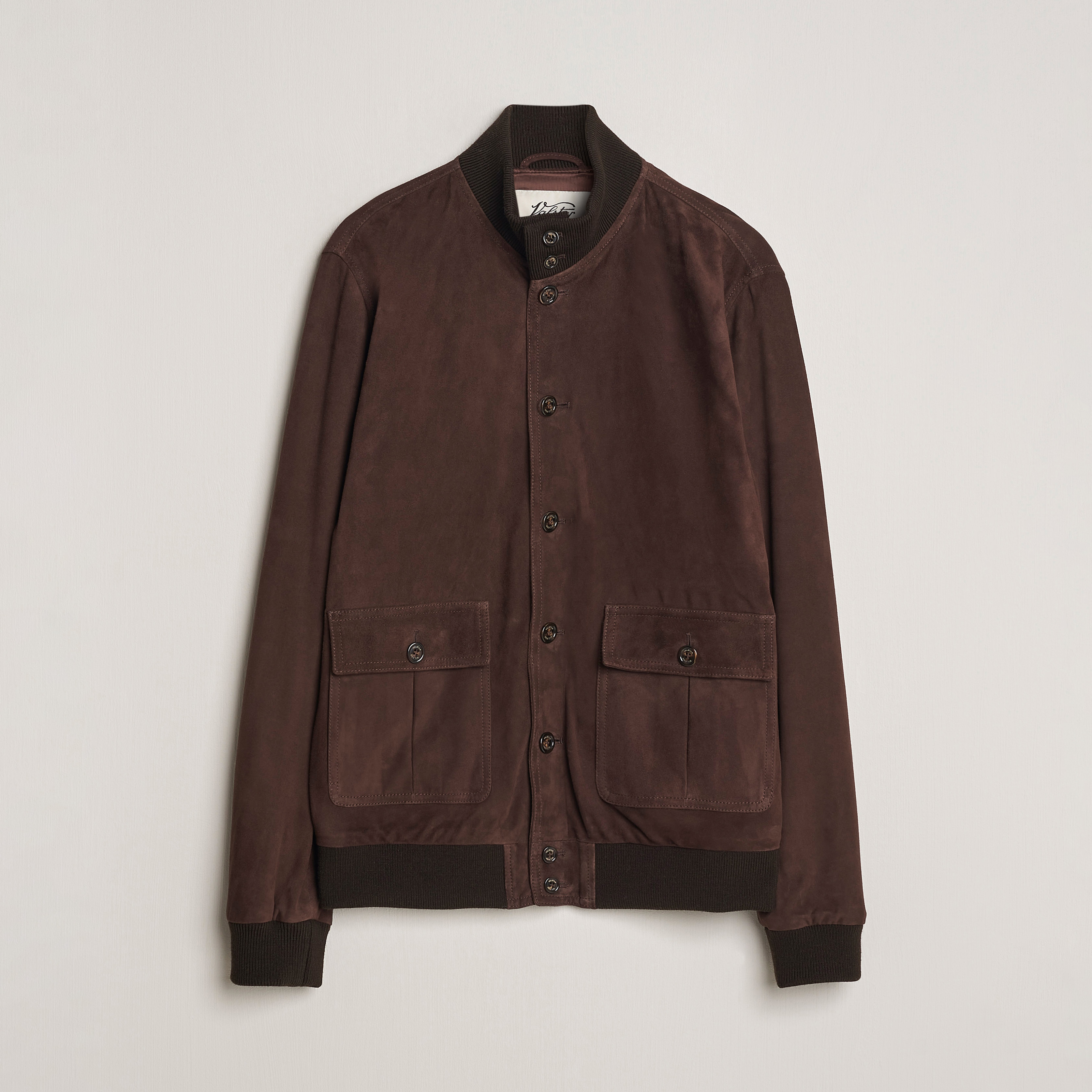 Valstar Valstarino Suede Jacket Dark Brown at CareOfCarl.com