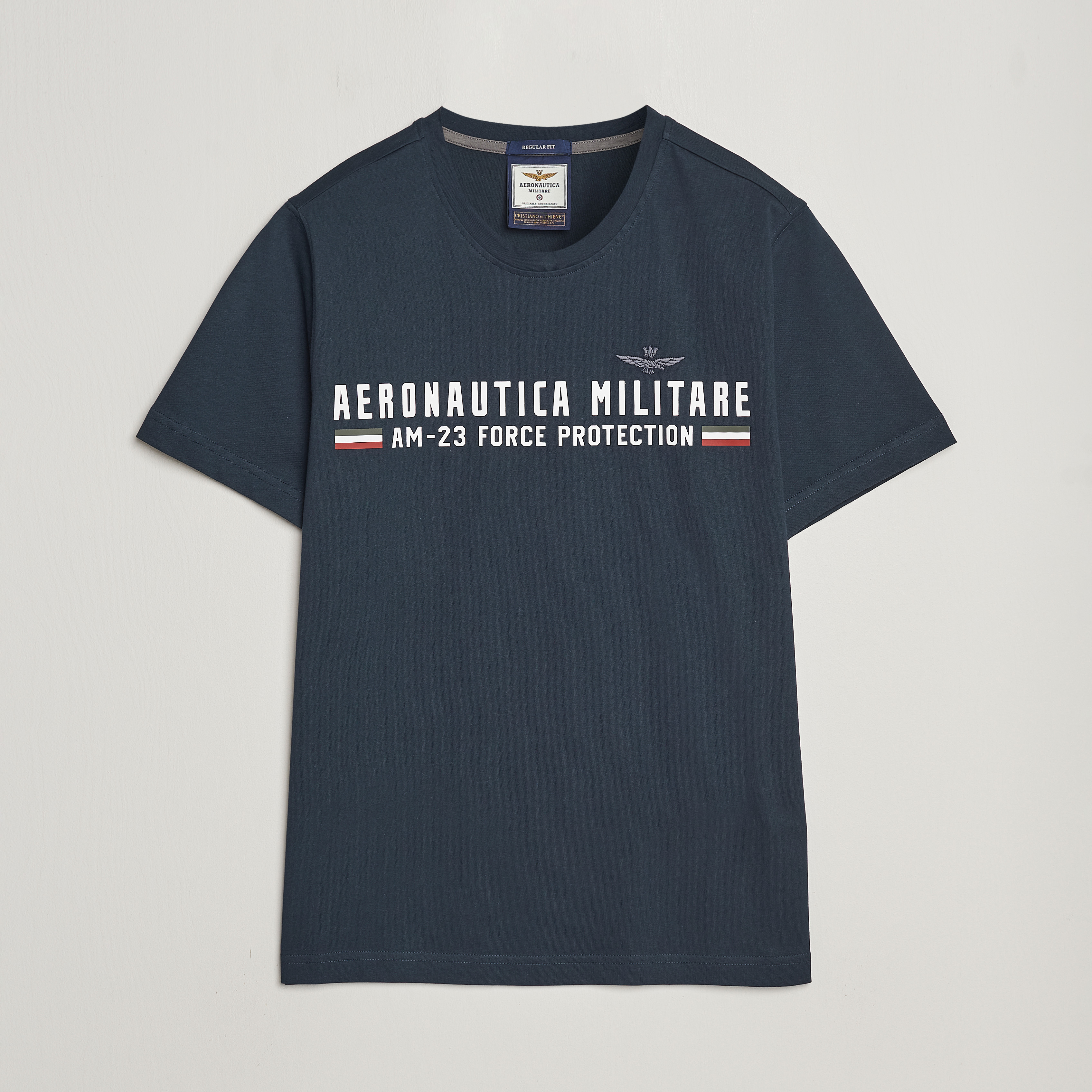 Aeronautica Militare SCOTI001J508 T-Shirt Mens, Grey Aeronautica Militare SCOTI001J508 T-Shirt Mens, Grey