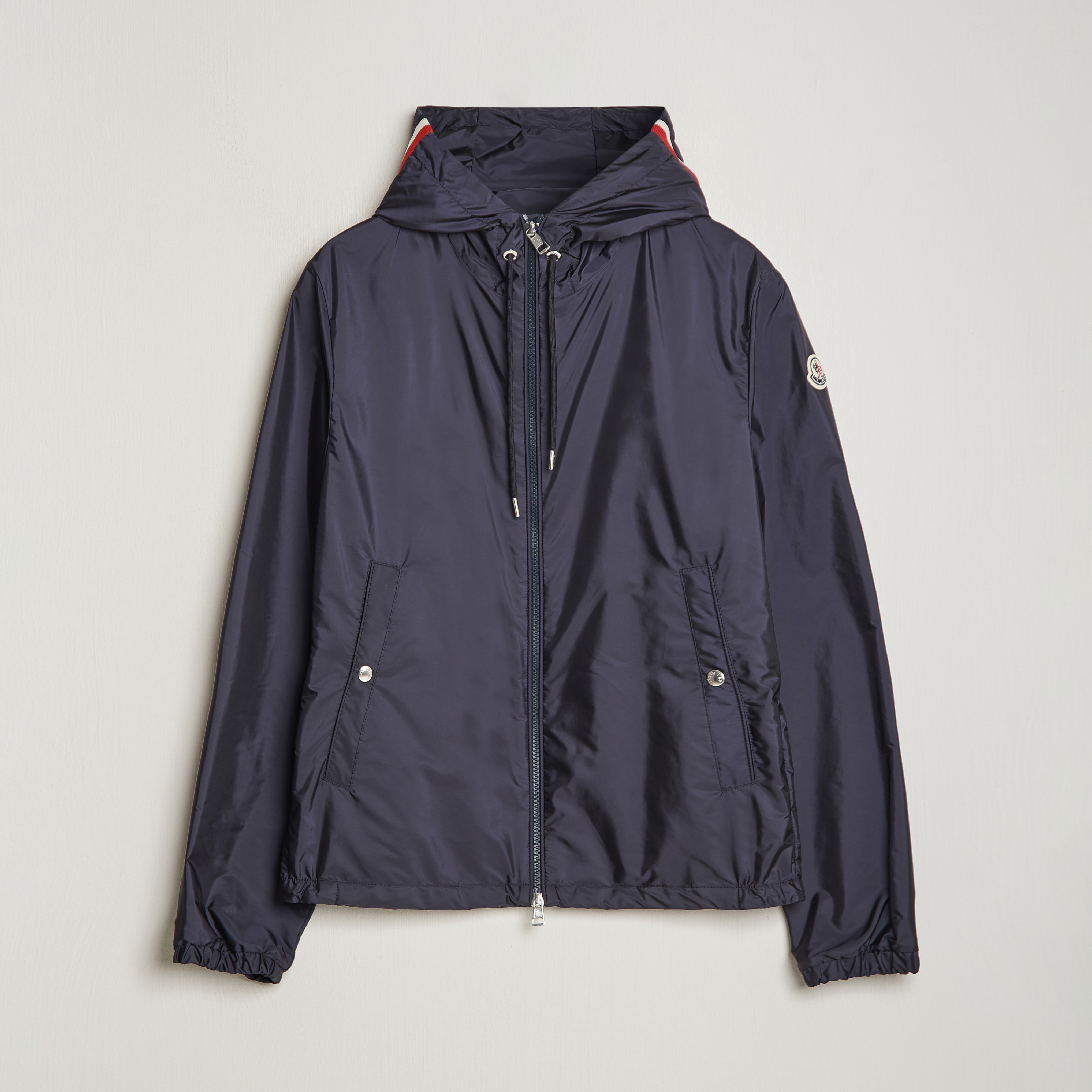 Moncler Grimpeurs Hooded Jacket Navy at CareOfCarl.com