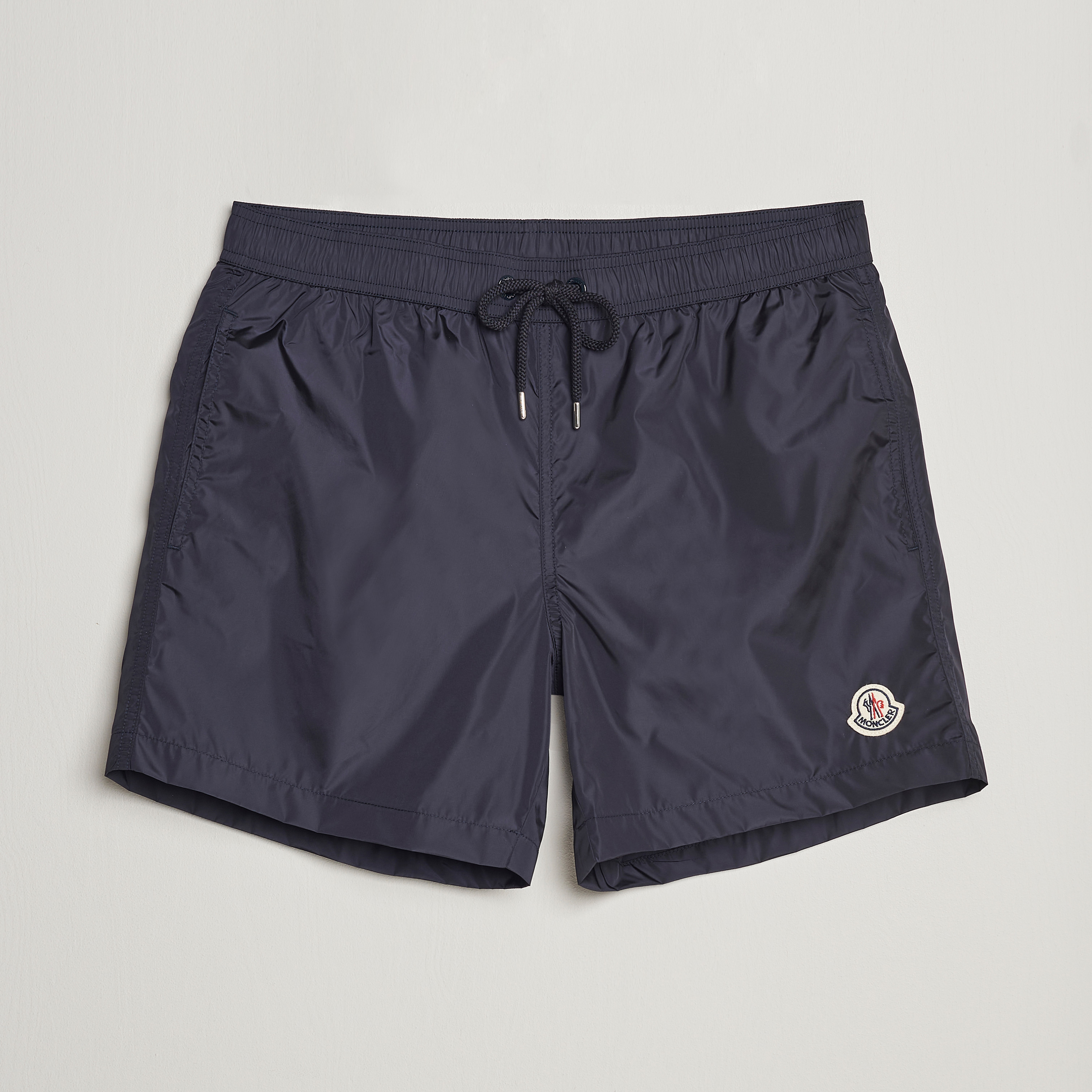 Moncler Nylon Swim Shorts Navy at CareOfCarl.com