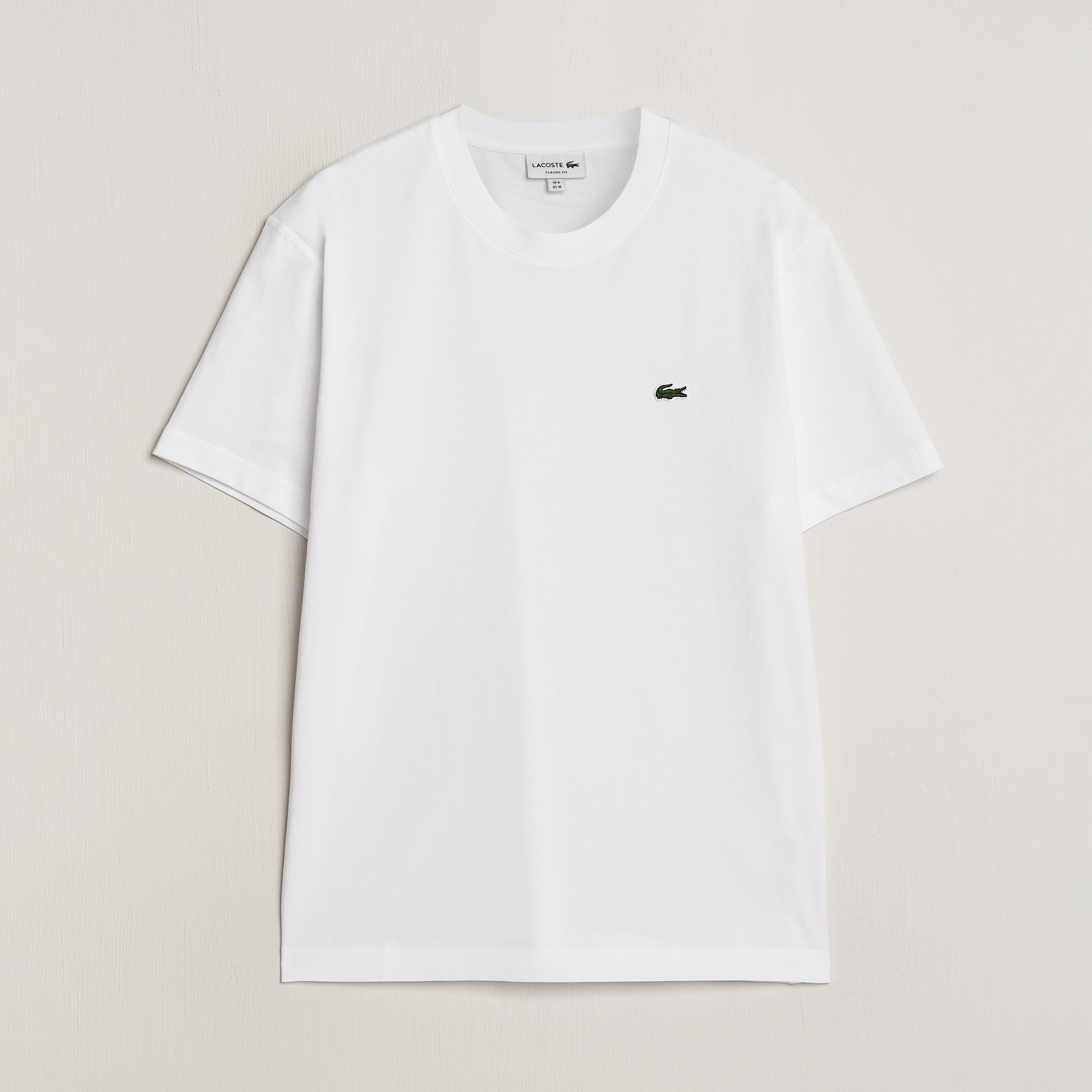 Lacoste Crew Neck T-Shirt White at