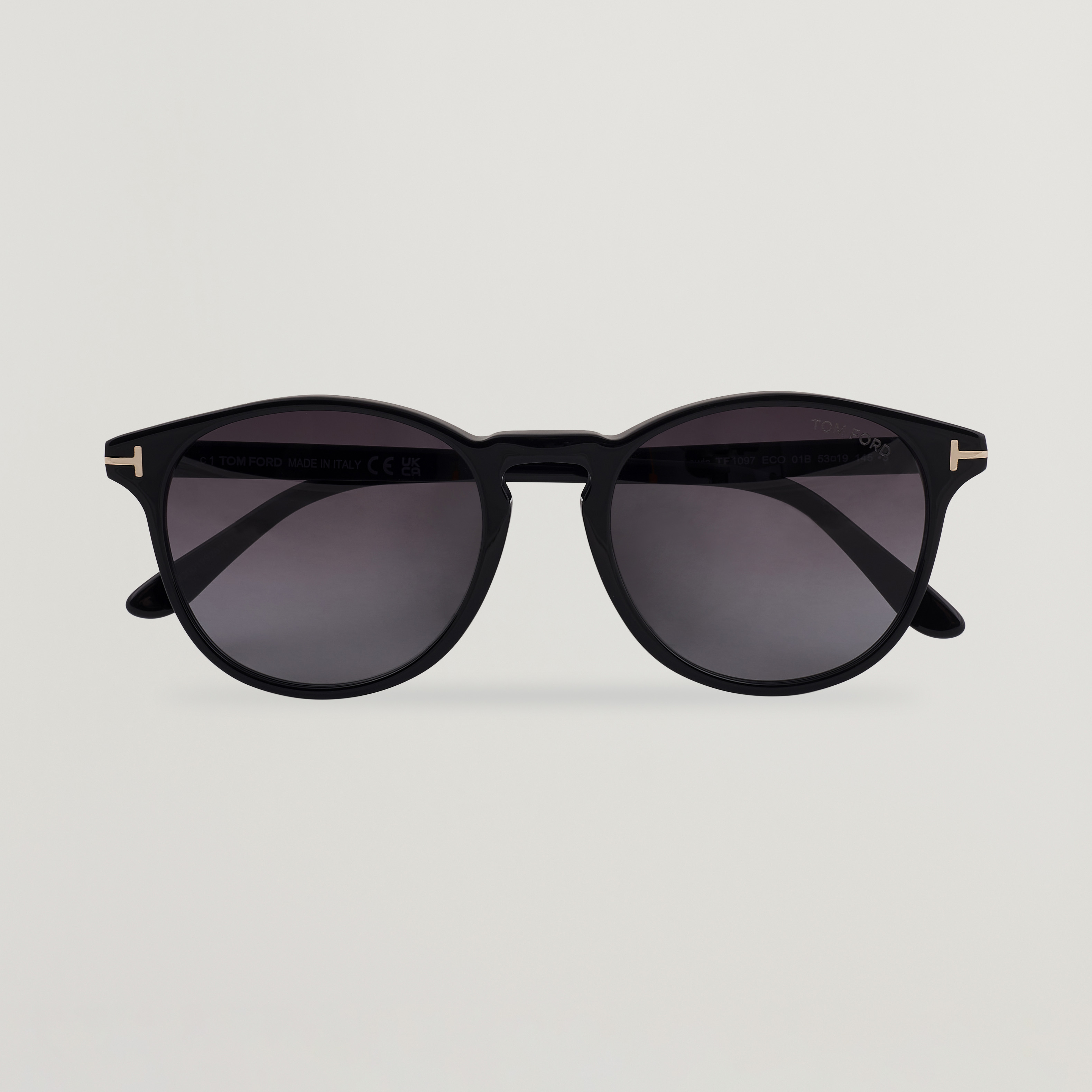Tom Ford Lewis FT1097 Sunglasses Black/Smoke at CareOfCarl.com