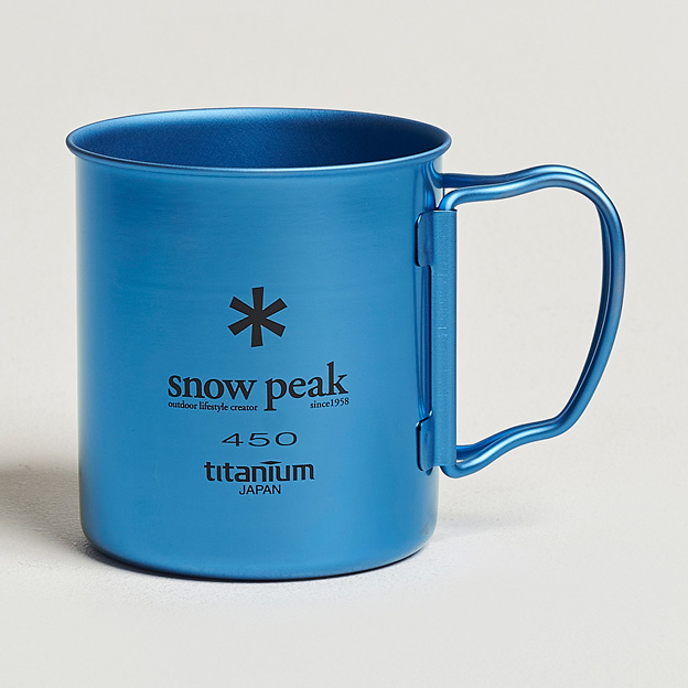 Tasse De Camping Pliable En Titane Snow Peak - 450 Ml Simple U2013 Zen