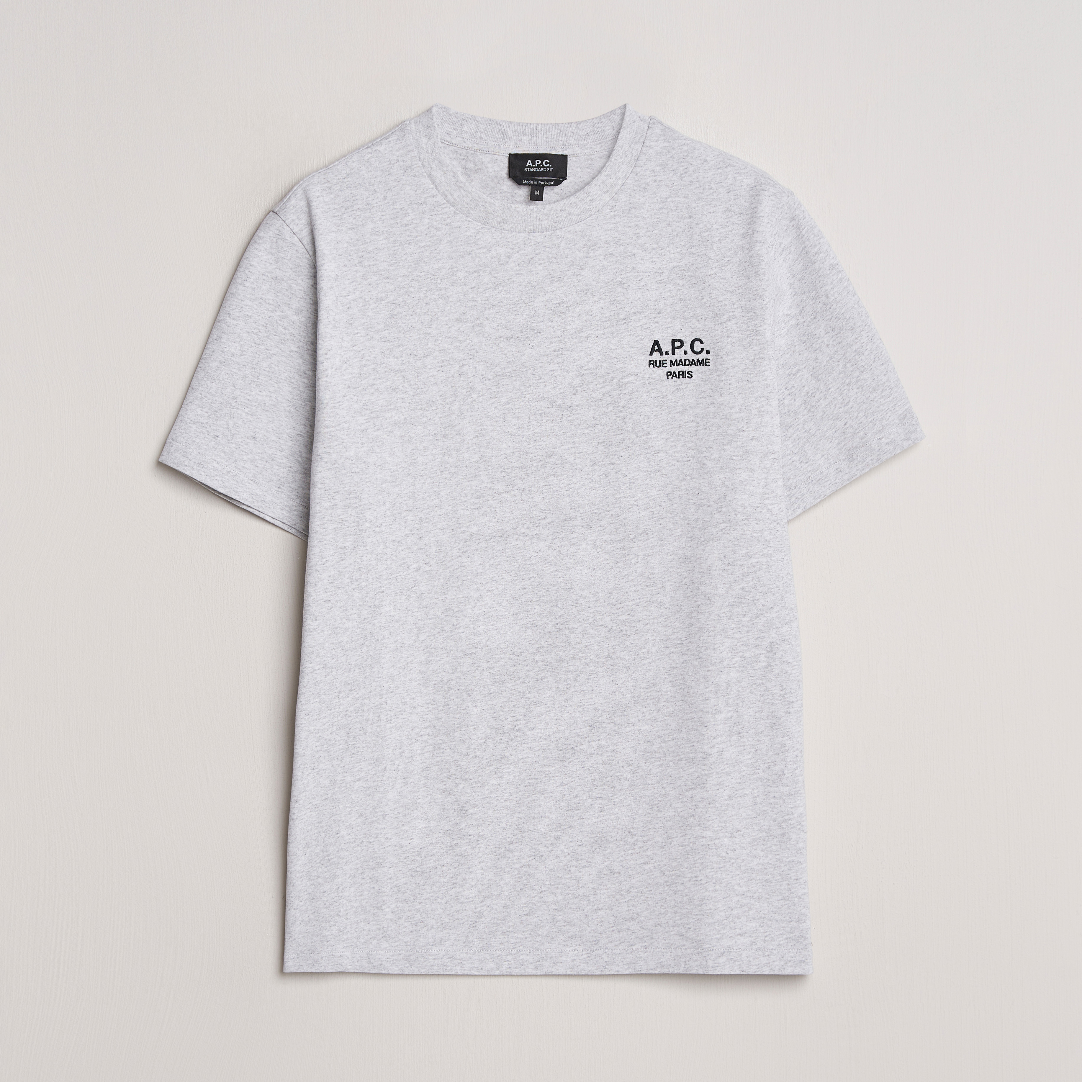 A.P.C. Rue Madame T-Shirt Heather Grey at CareOfCarl.com